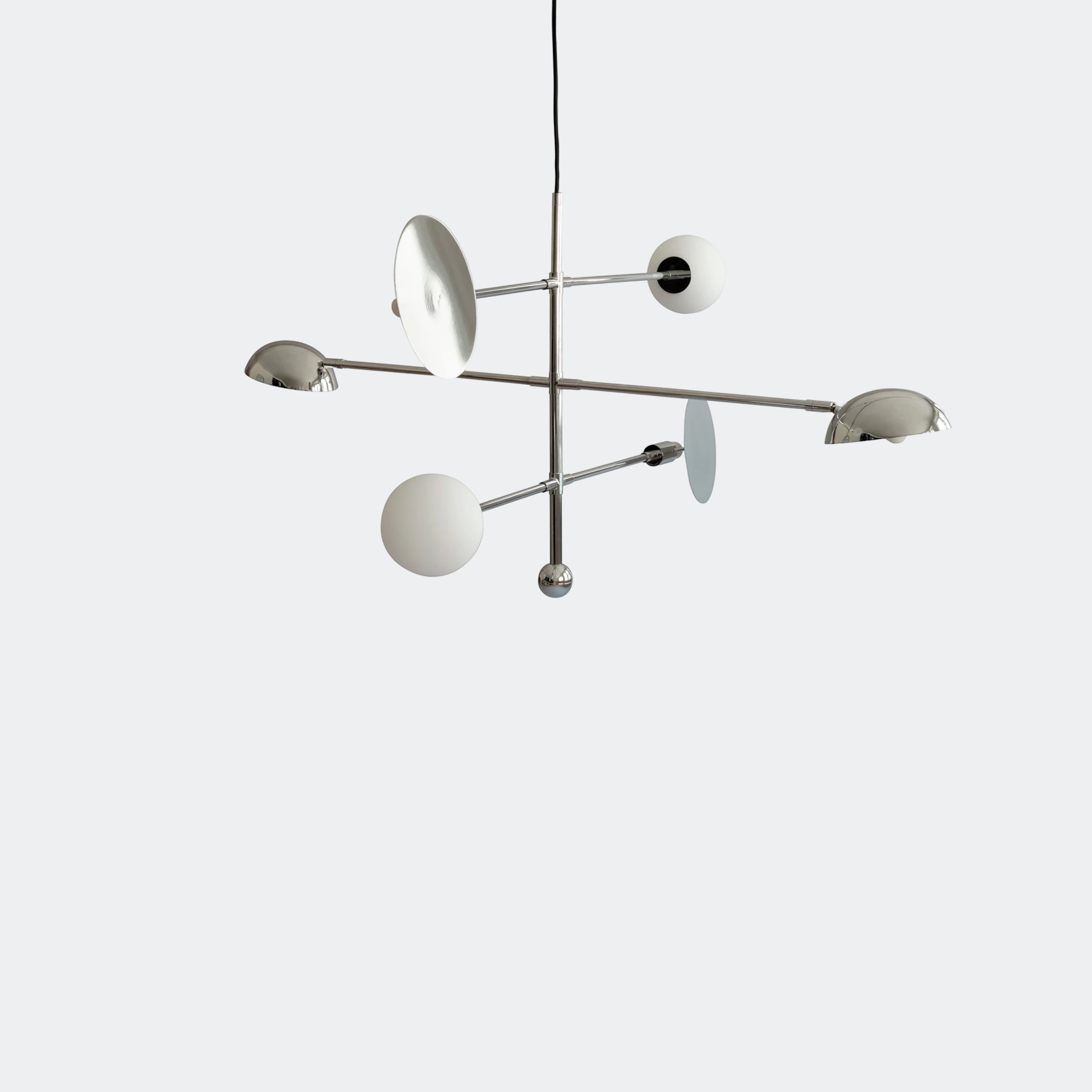 101 Copenhagen Sahn Chandelier Chrome - KANSO