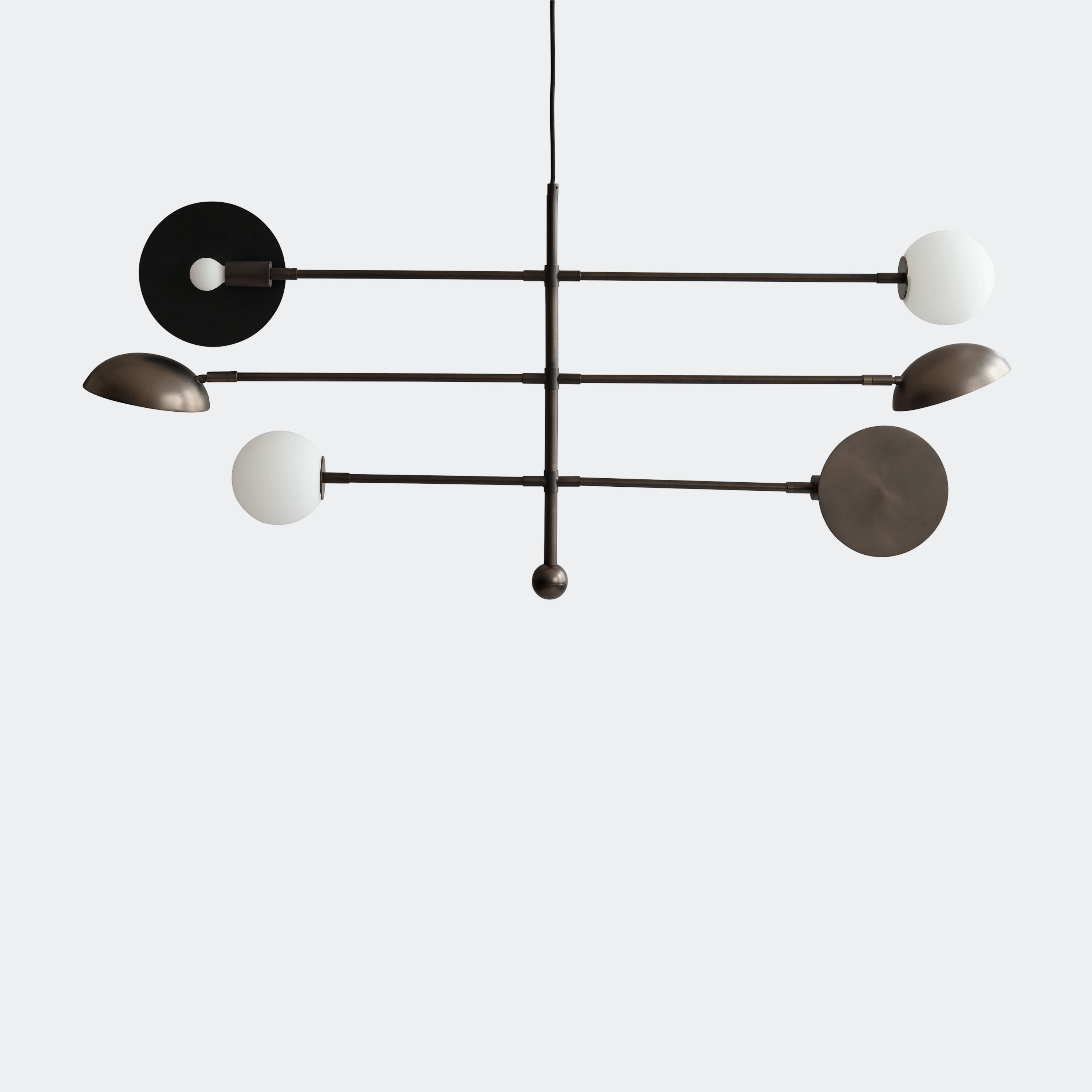 101 Copenhagen Sahn Chandelier Bronze - KANSO