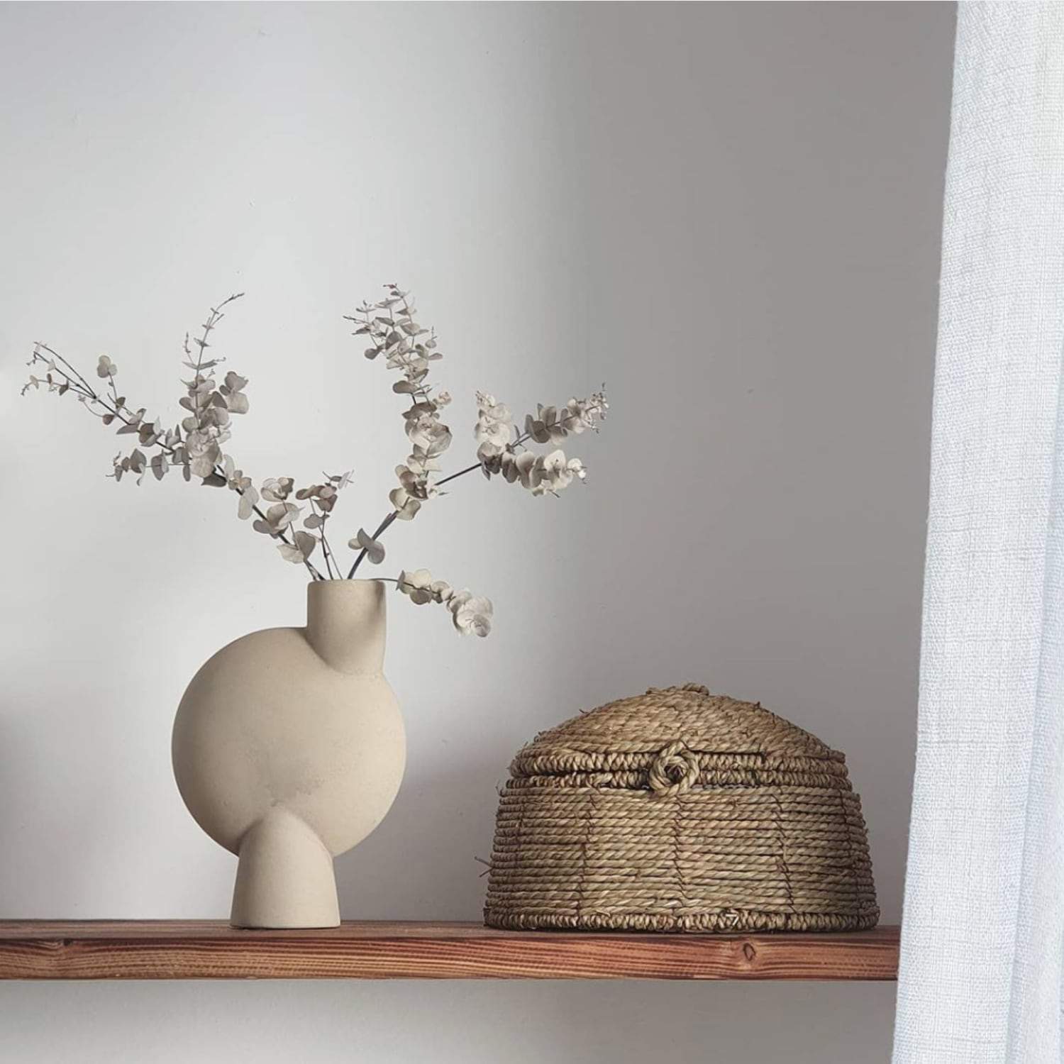 101 Copenhagen Sphere Vase Bubl, Medio - Sand - KANSO