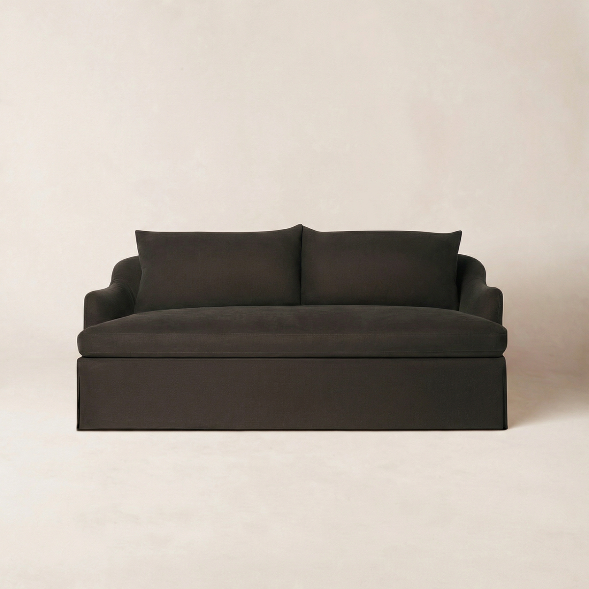 House of Leon Antwerp Sofa Vintage Black 72"#Color_Vintage Black