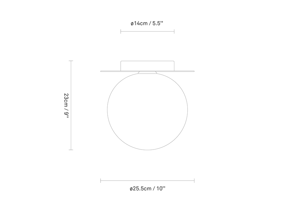 Dimensions drawing