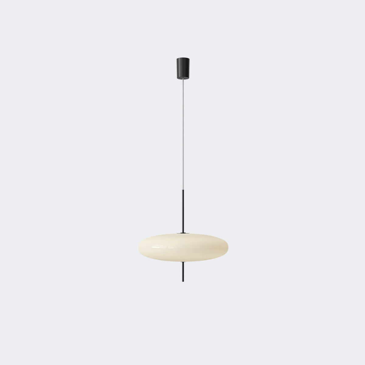 Astep Model 2065 Pendant White Diffuser - White Cable - KANSO#Color_White Diffuser - White Cable