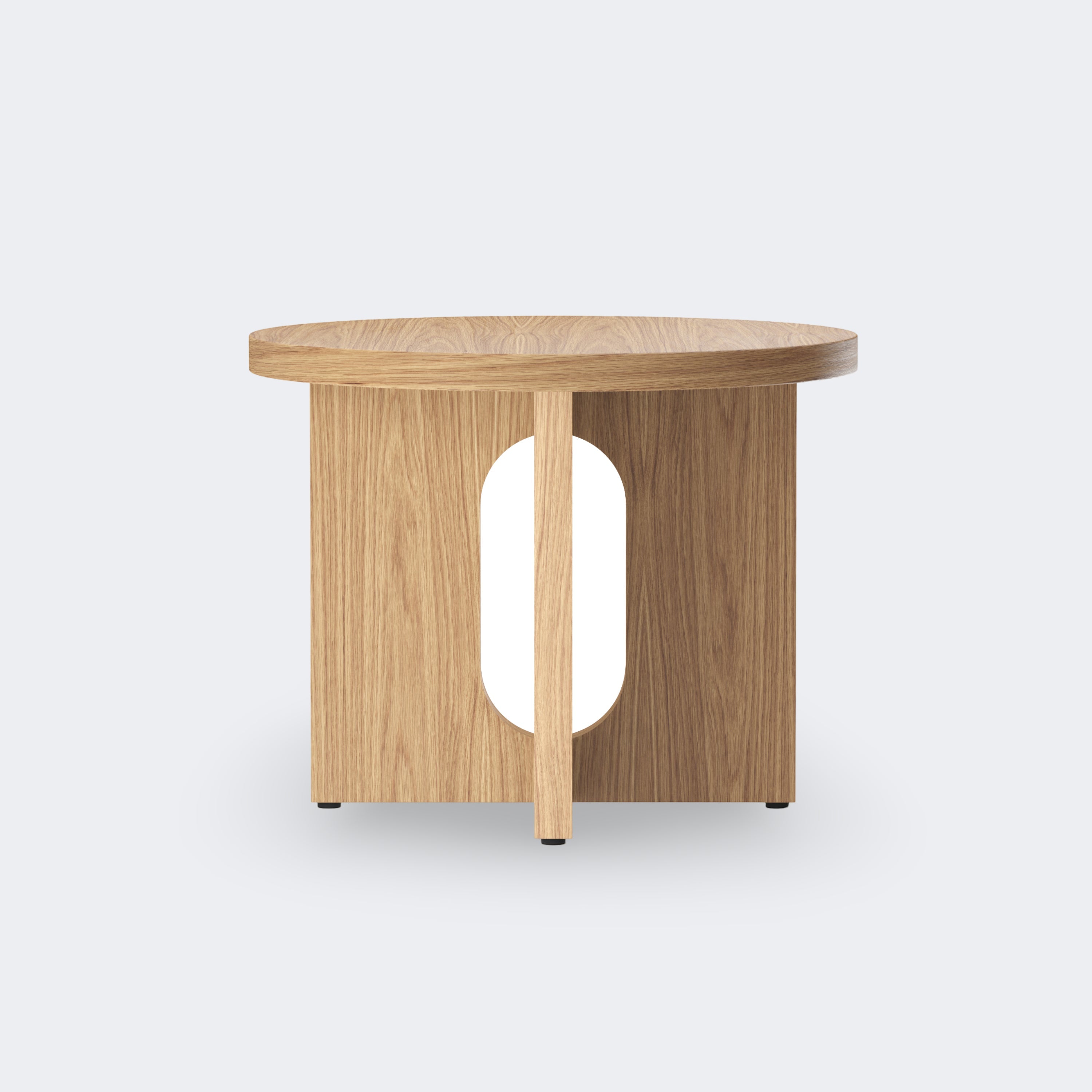 Audo Copenhagen Androgyne Side Table, 20 in. Natural Oak - KANSO#Select Color_Natural Oak