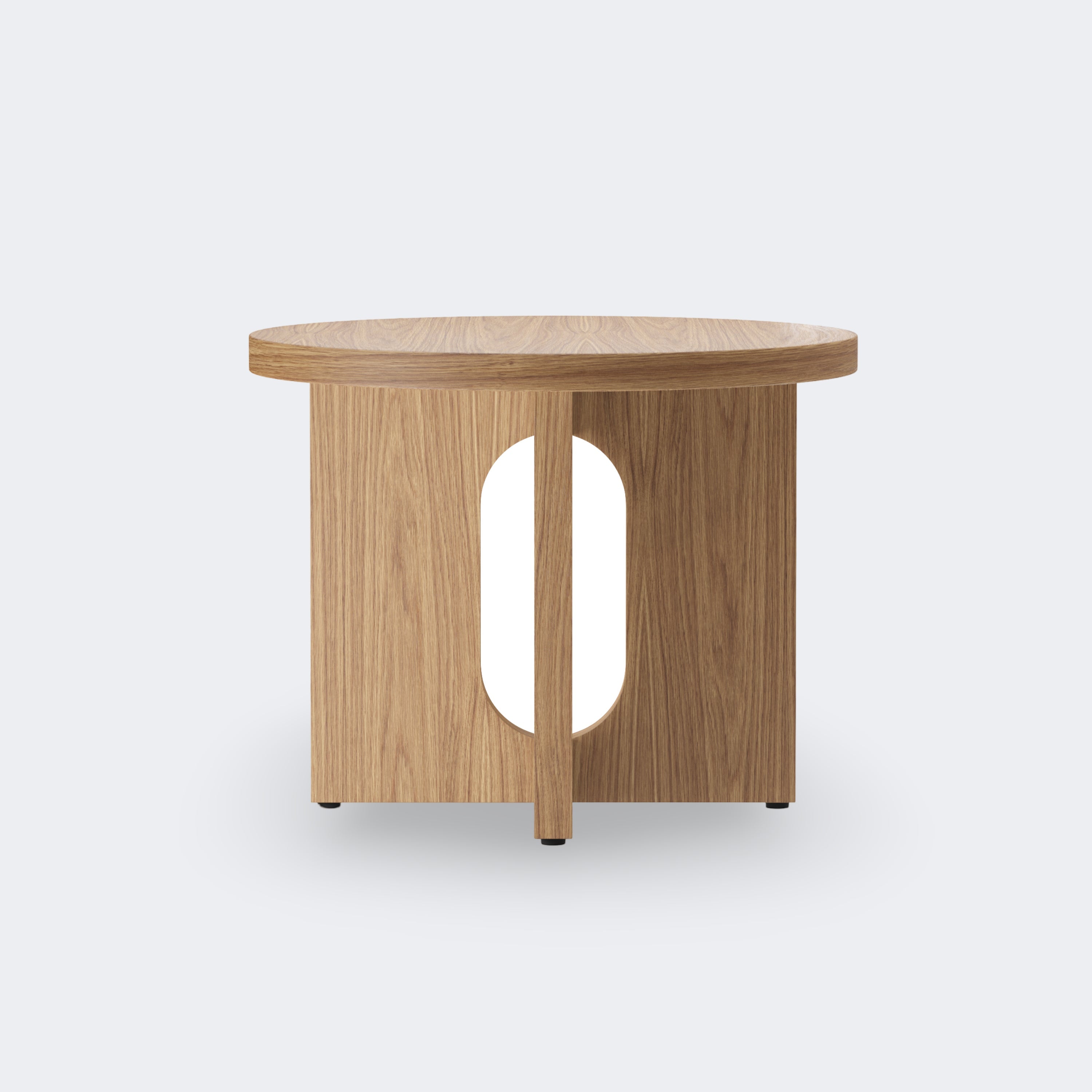 Audo Copenhagen Androgyne Side Table, 20 in. Natural Oak - KANSO#Select Color_Natural Oak