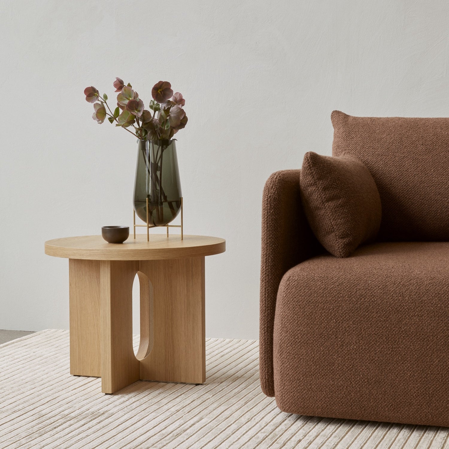 Audo Copenhagen Androgyne Side Table, 20 in. Natural Oak - KANSO#Select Color_Natural Oak