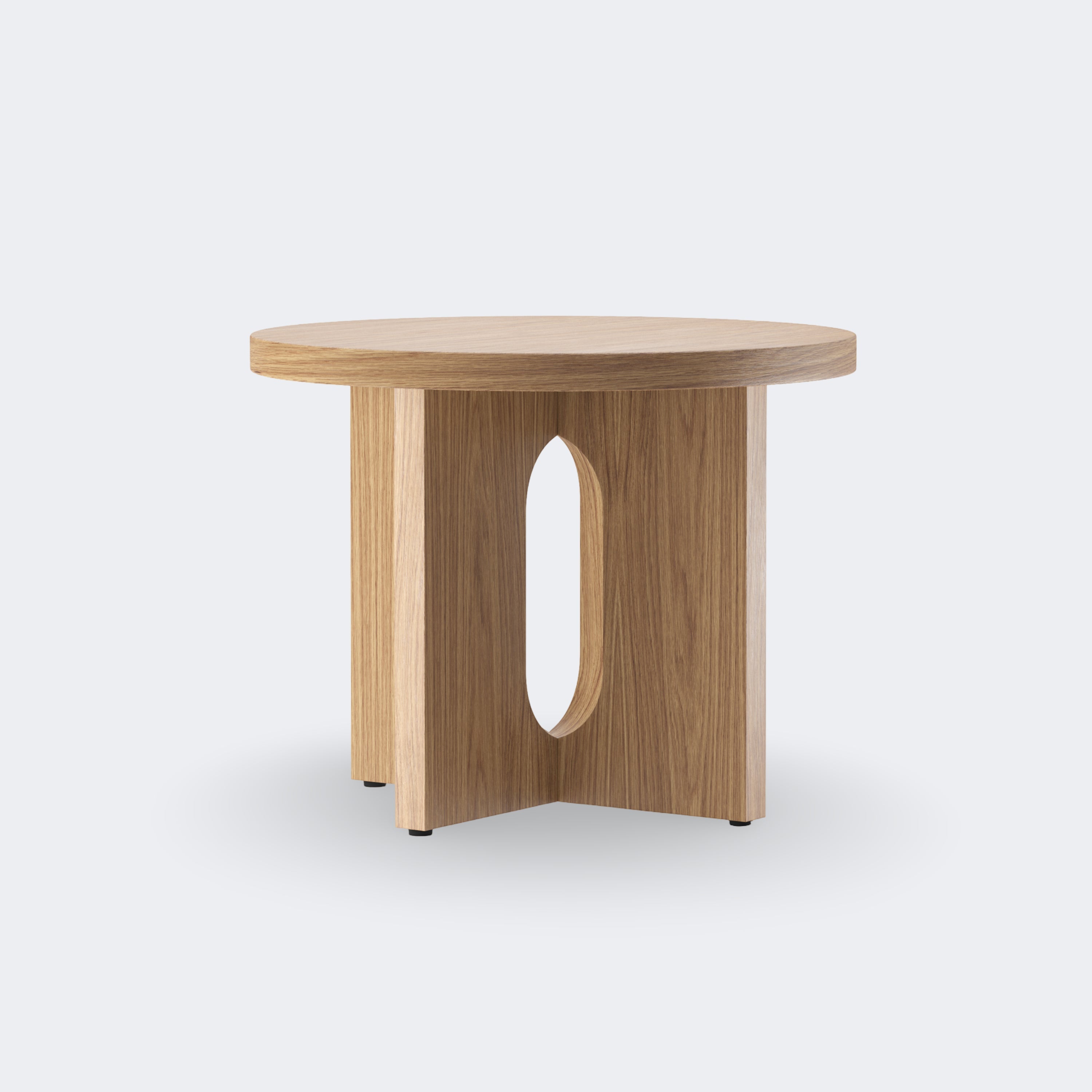 Audo Copenhagen Androgyne Side Table, 20 in. Natural Oak - KANSO#Select Color_Natural Oak