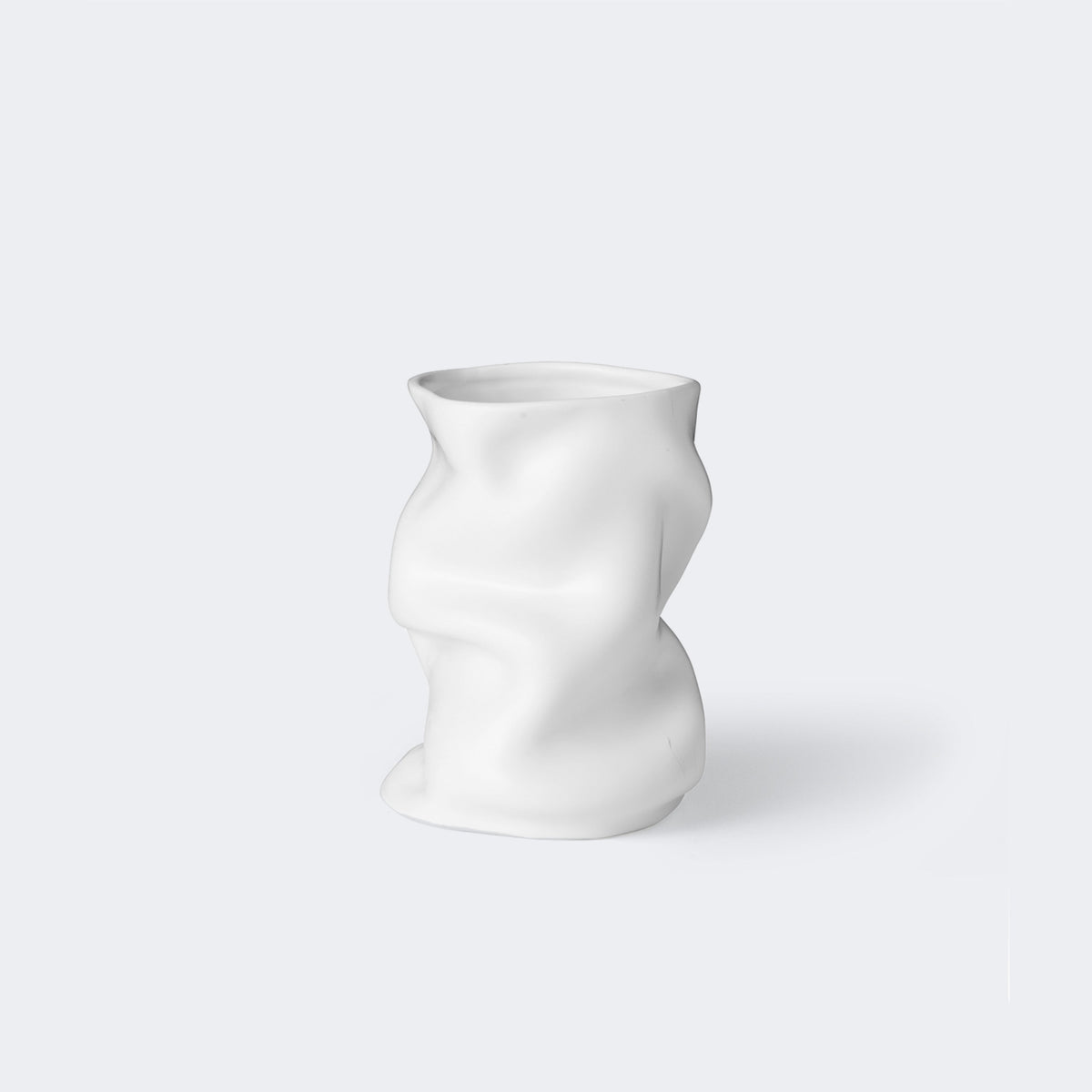 Audo Copenhagen Collapse Vase White#Finish_White