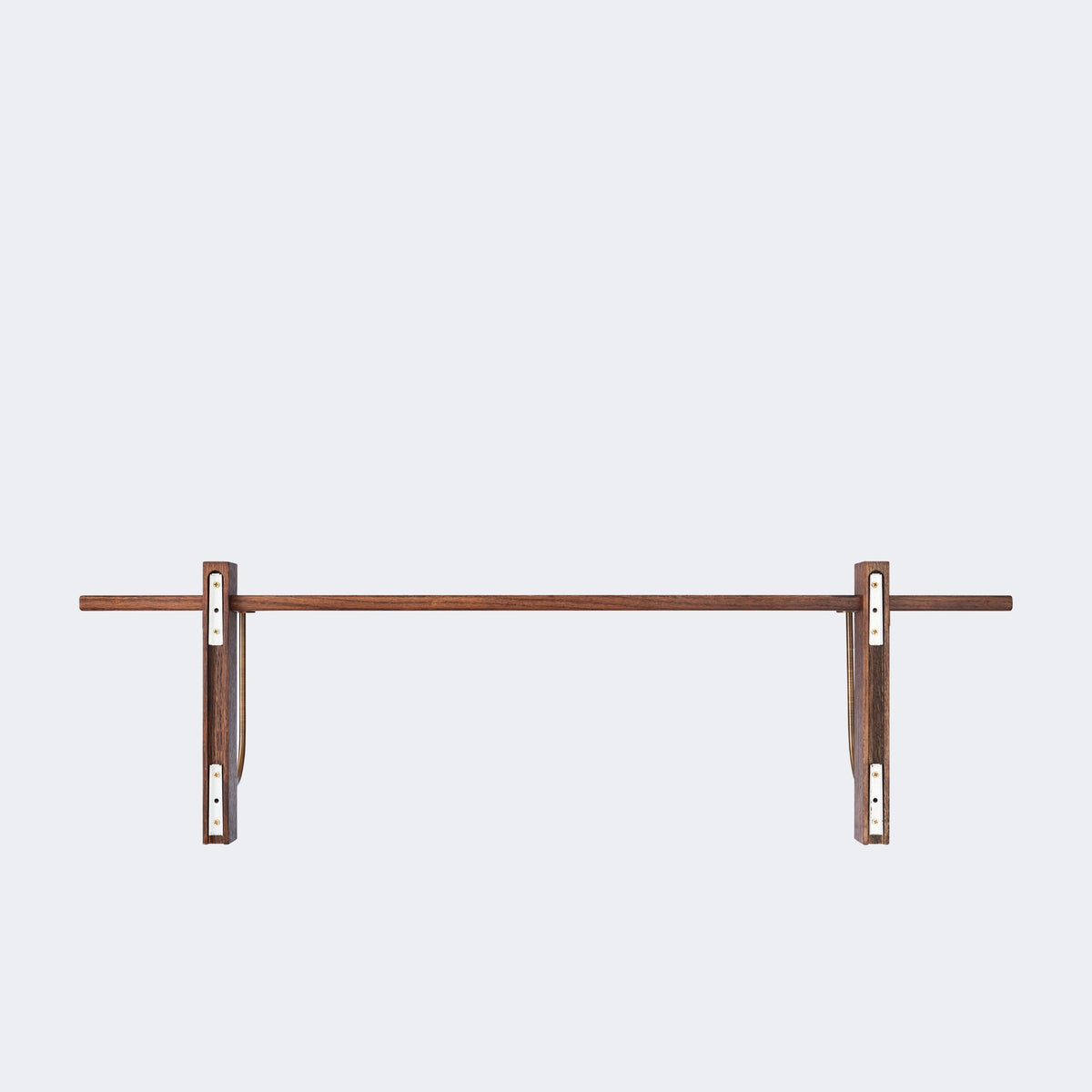 Audo Copenhagen Corbel Shelf, Long Dark Stained Oak#Material_Dark Stained Oak
