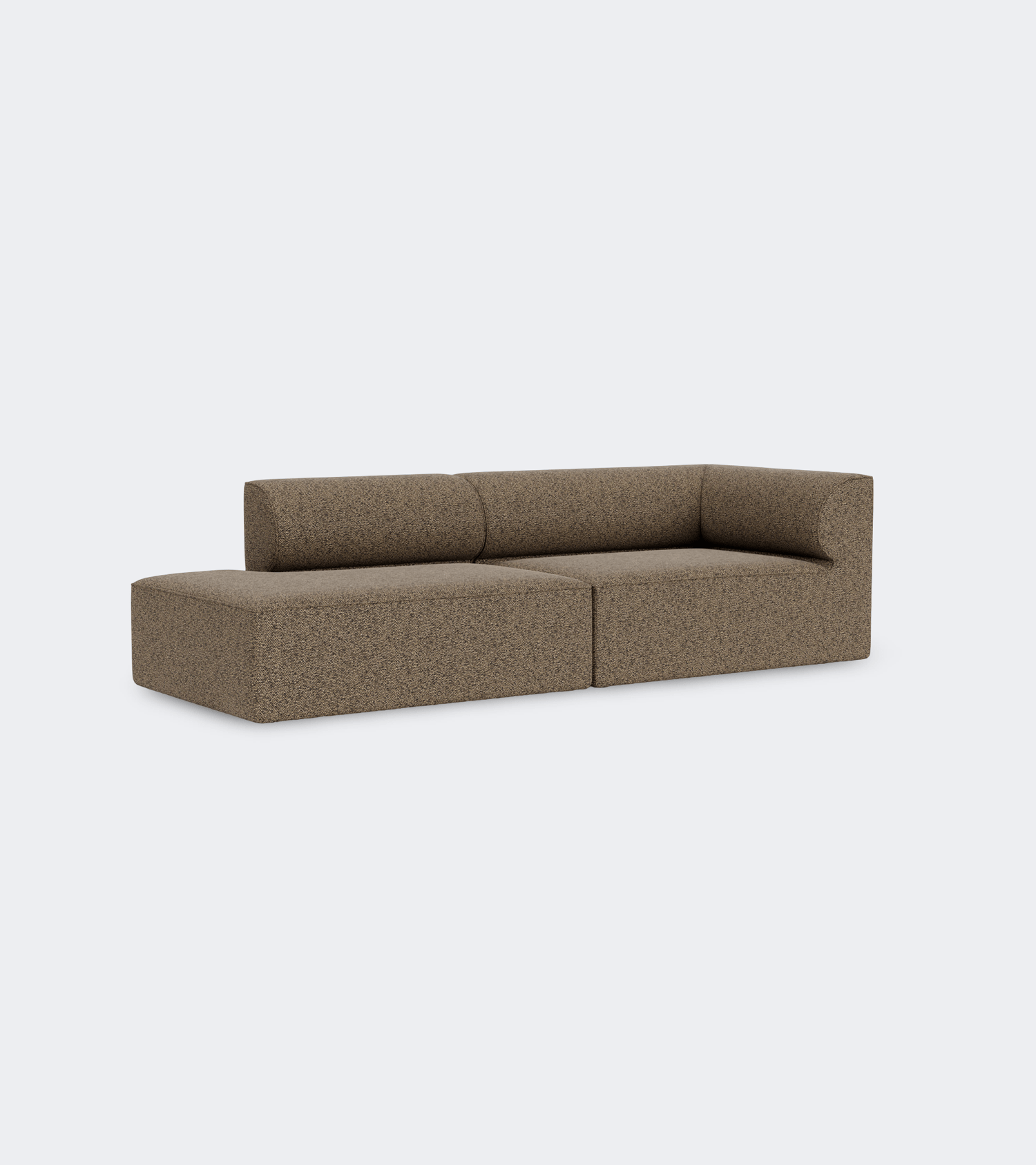 Audo Copenhagen Eave Modular Sofa, 2-Seater, Configuration 3-4 Safire 001 Configuration 4 - KANSO