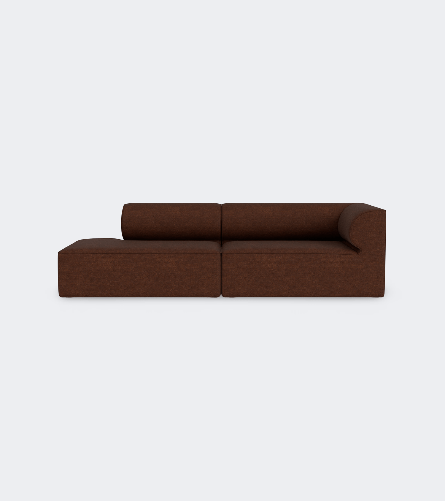 Audo Copenhagen Eave Modular Sofa, 2-Seater, Configuration 3-4 Boucle 08 Configuration 4 - KANSO