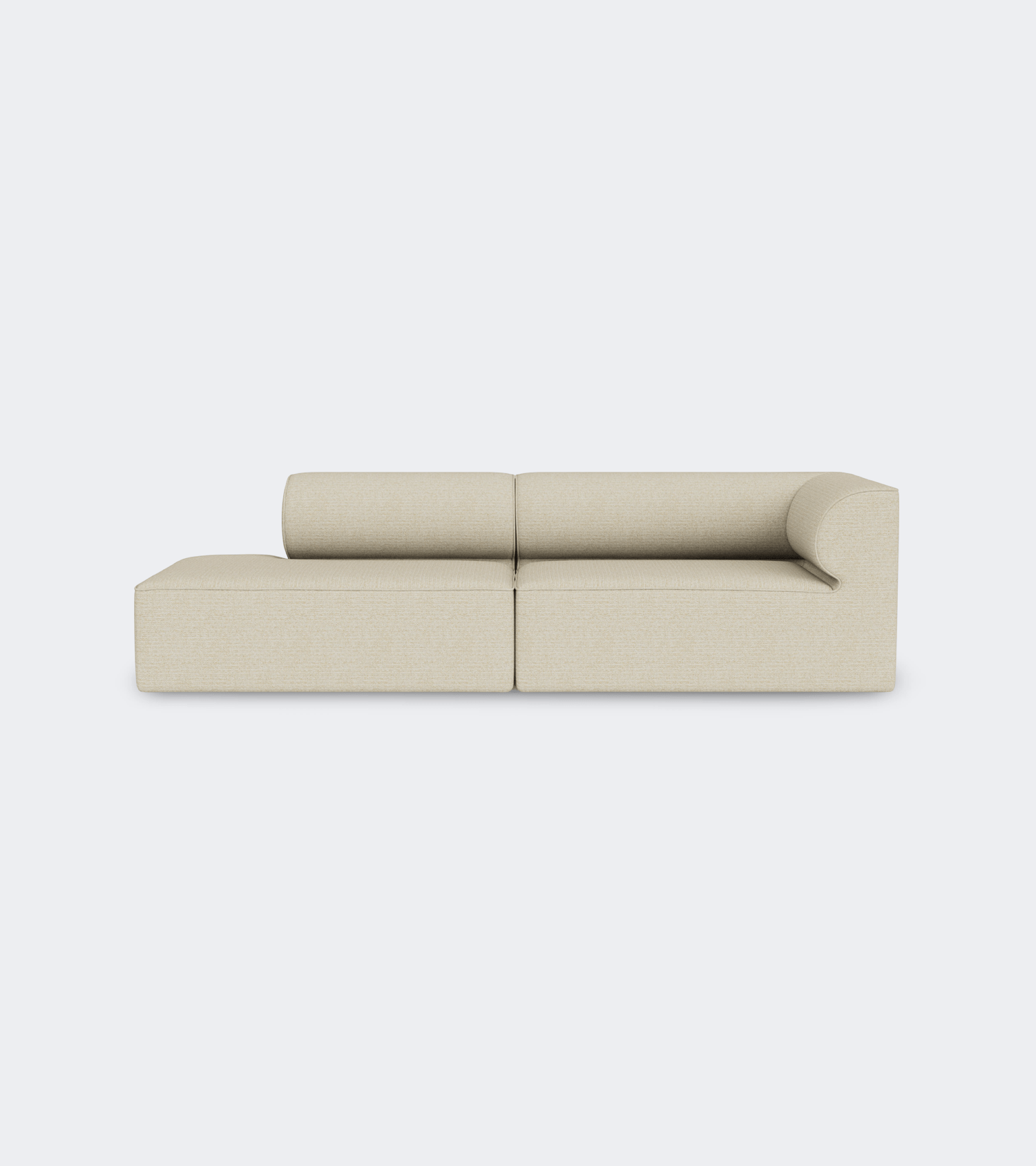 Audo Copenhagen Eave Modular Sofa, 2-Seater, Configuration 3-4 Savanna 202 Configuration 4 - KANSO