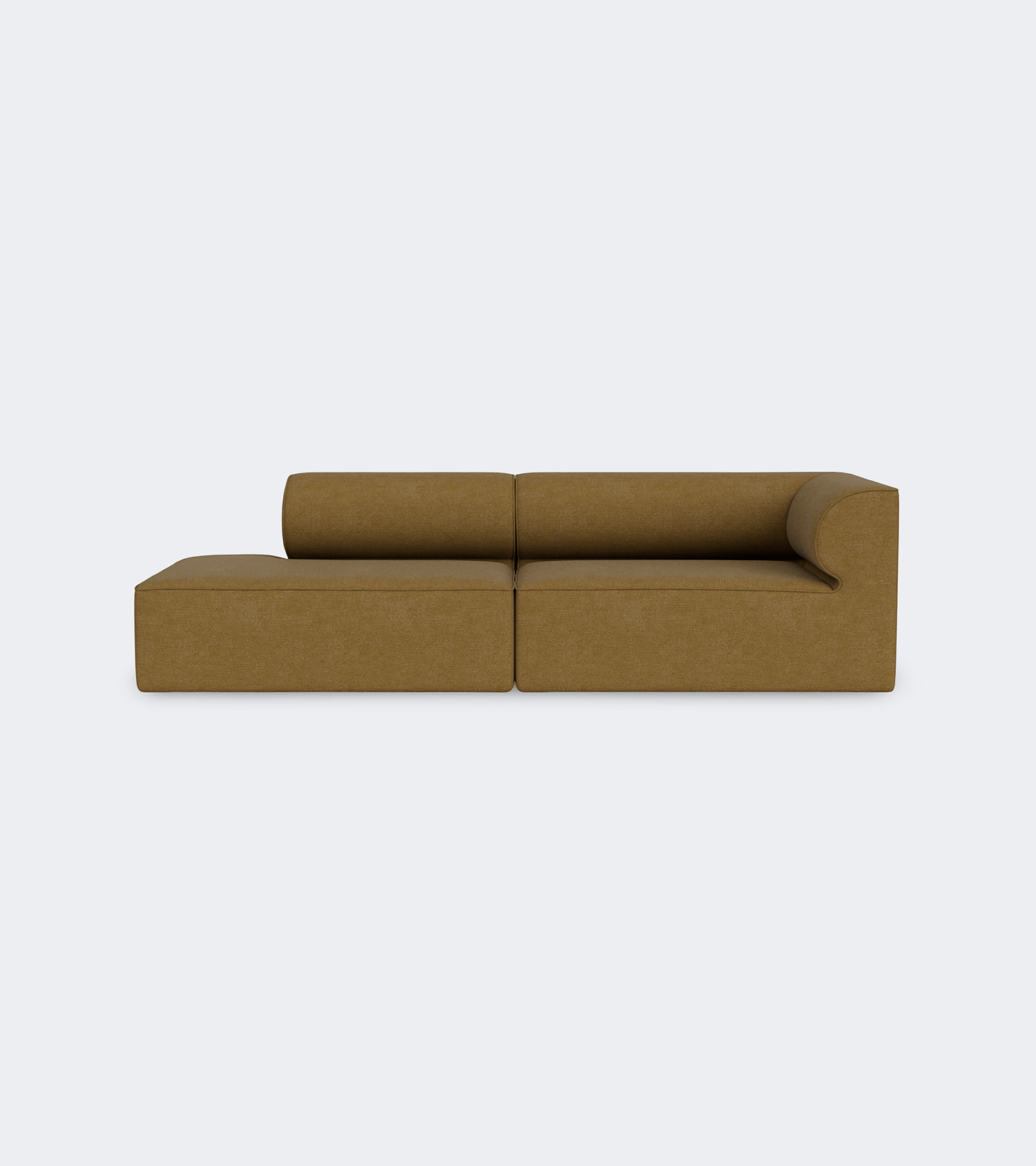 Audo Copenhagen Eave Modular Sofa, 2-Seater, Configuration 3-4 Boucle 06 - KANSO