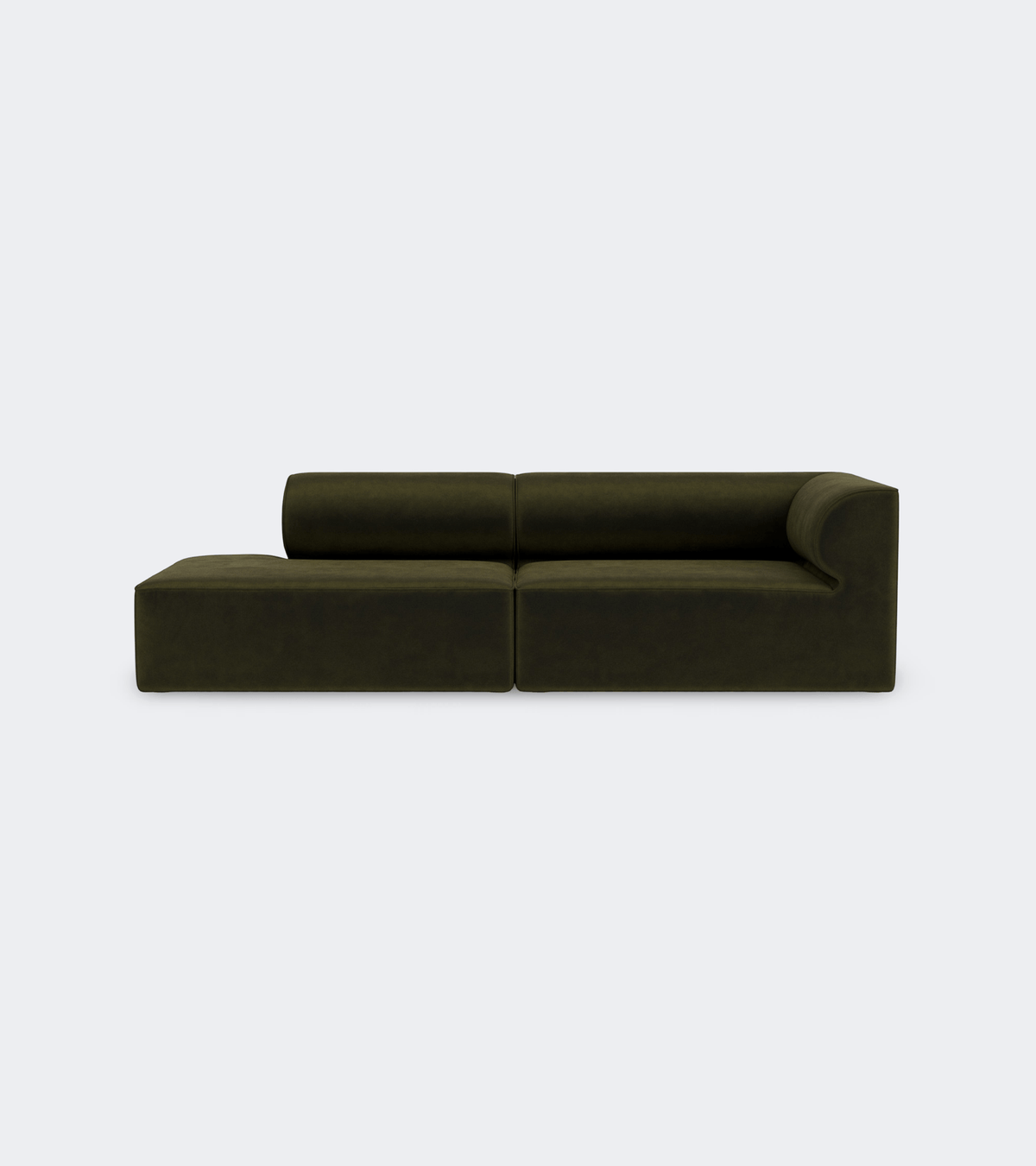 Audo Copenhagen Eave Modular Sofa, 2-Seater, Configuration 3-4 Champion 035 Configuration 4