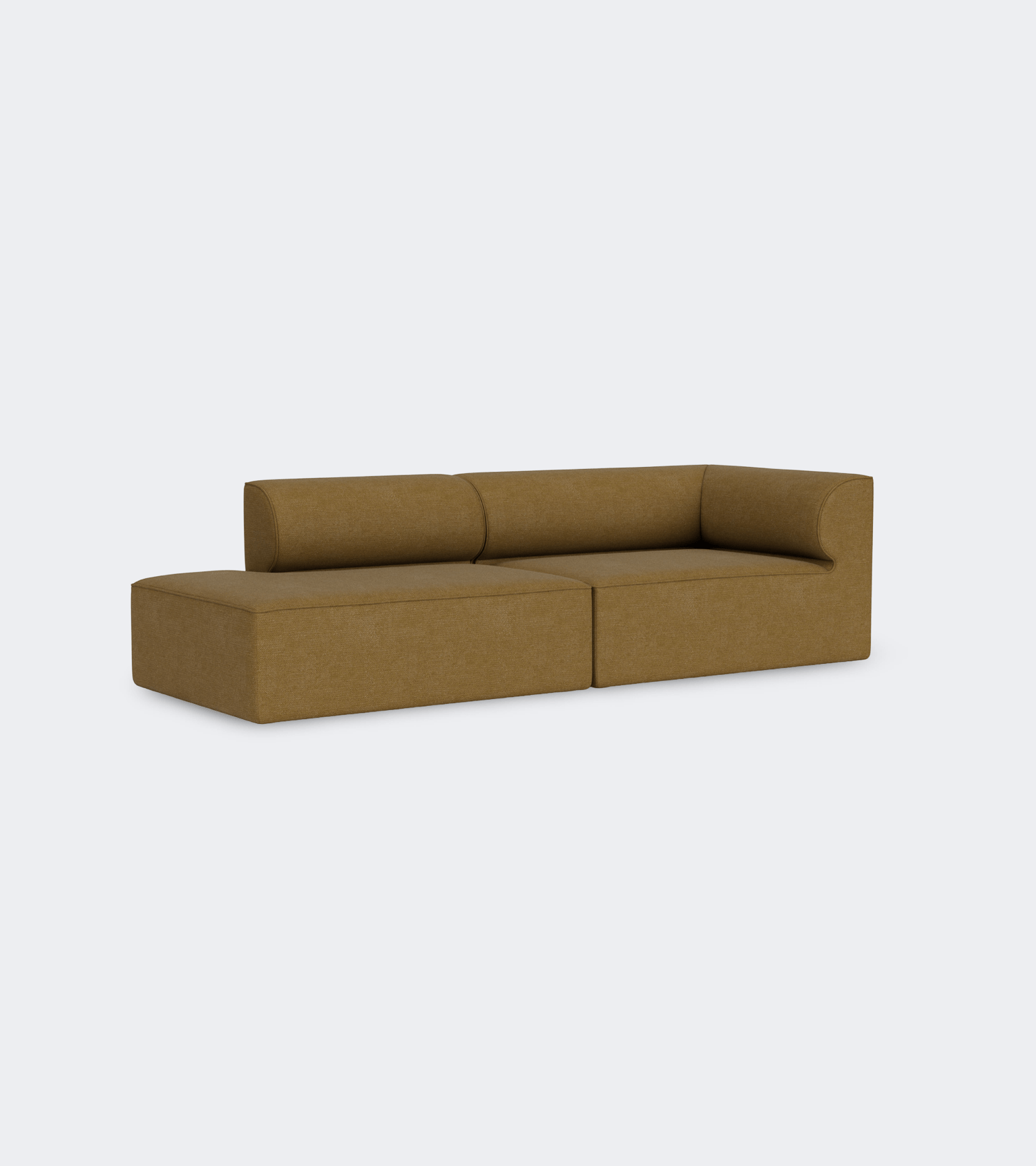 Audo Copenhagen Eave Modular Sofa, 2-Seater, Configuration 3-4 Boucle 06 - KANSO