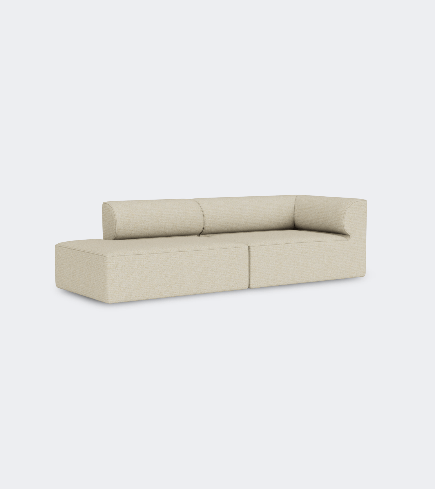 Audo Copenhagen Eave Modular Sofa, 2-Seater, Configuration 3-4 Savanna 202 Configuration 4 - KANSO