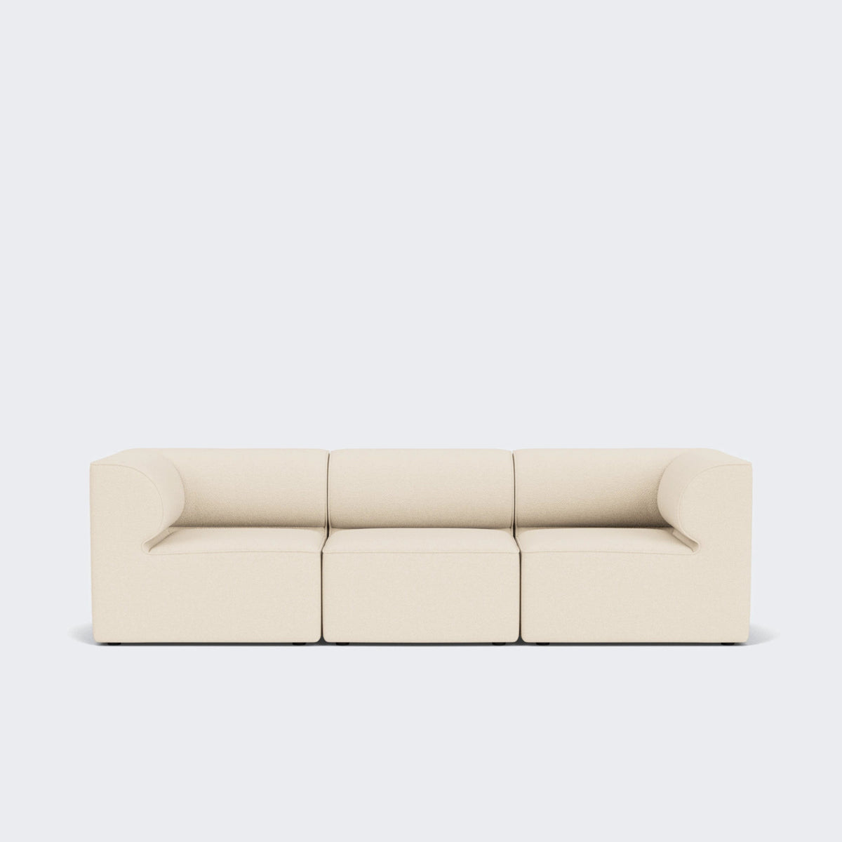 Audo Copenhagen Eave Modular Sofa, 3-Seater, Configuration 2 Logan Jasmine