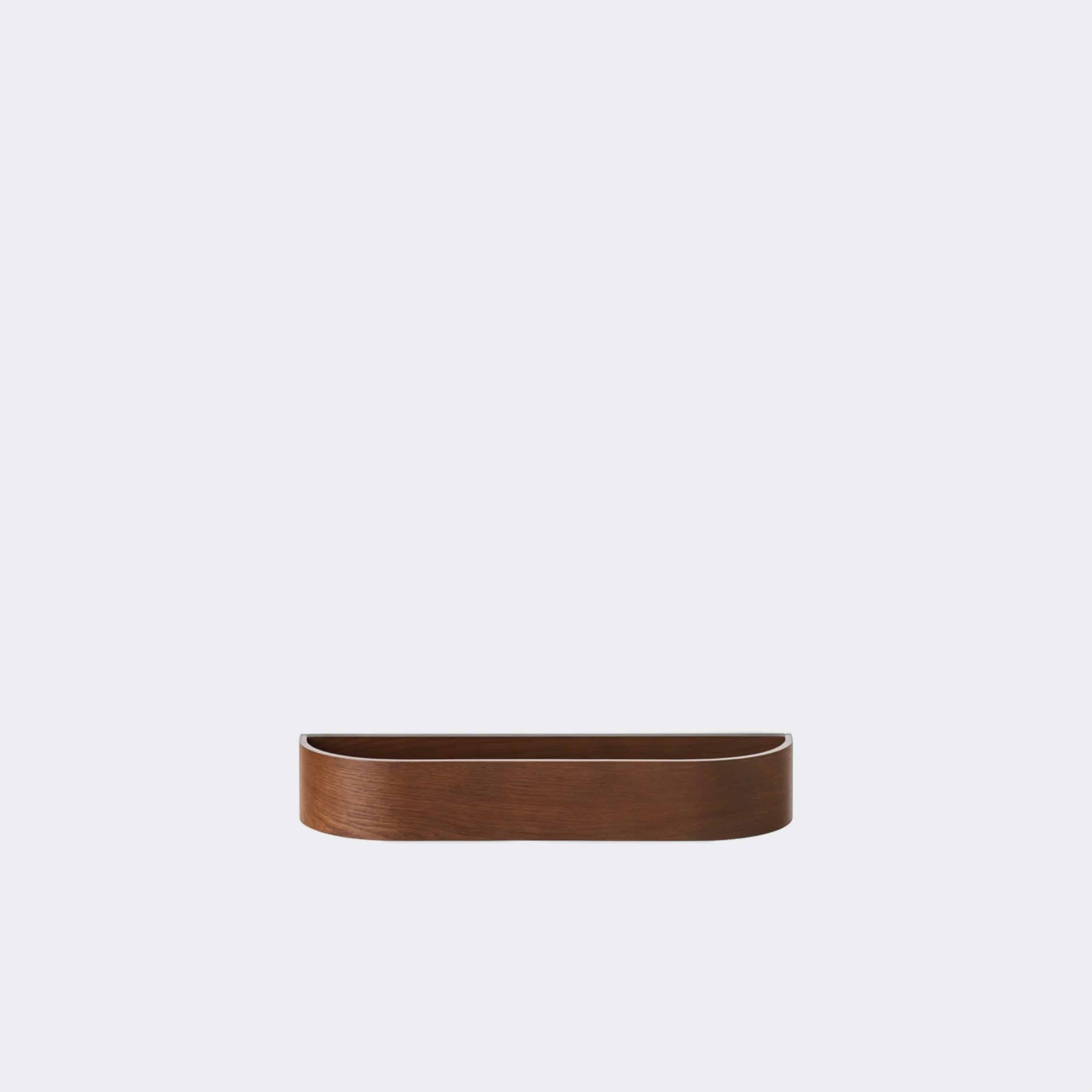 Audo Copenhagen Epoch Shelf Dark Stained Oak 19.7 in x 4.30 in - KANSO