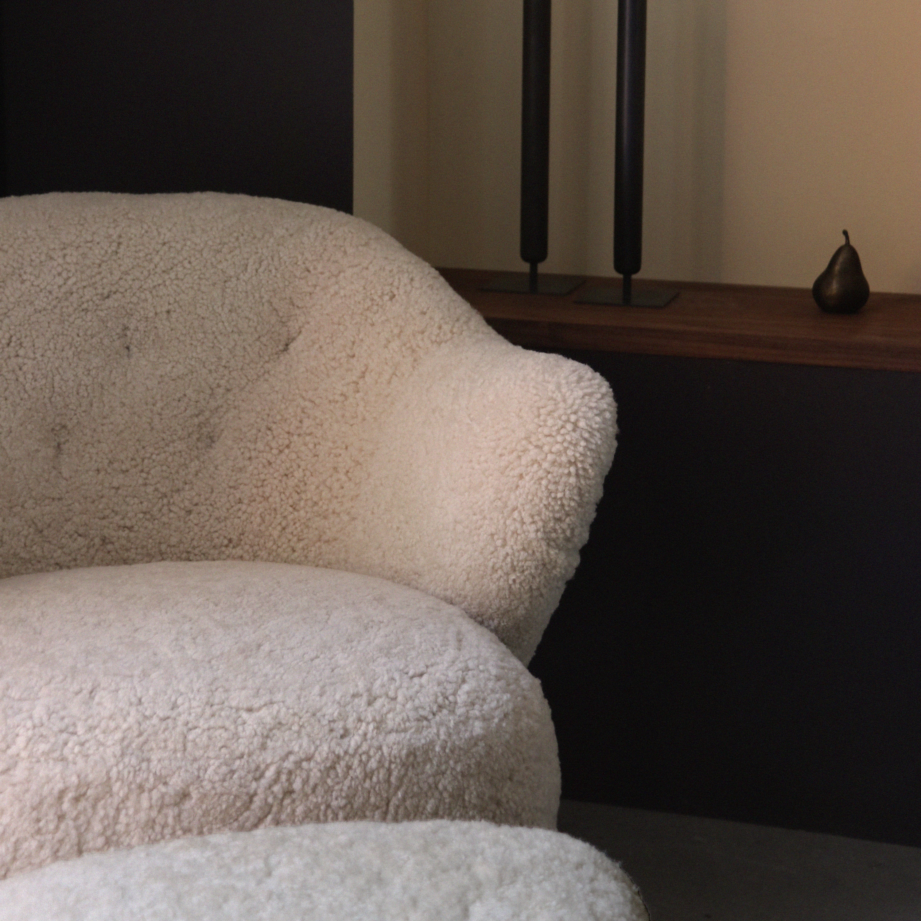 Audo Copenhagen Ingeborg Lounge Chair Smoked Oak Sahco Zero 1 - KANSO