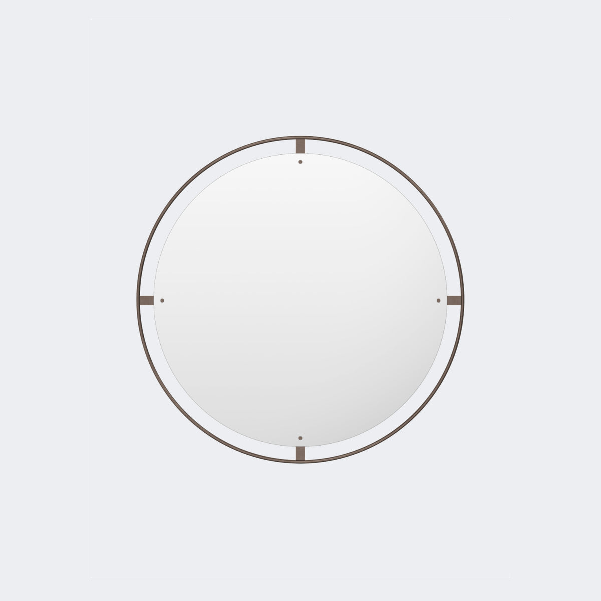 Audo Copenhagen Nimbus Mirror Bronzed Brass 43in#Finish_Bronzed Brass