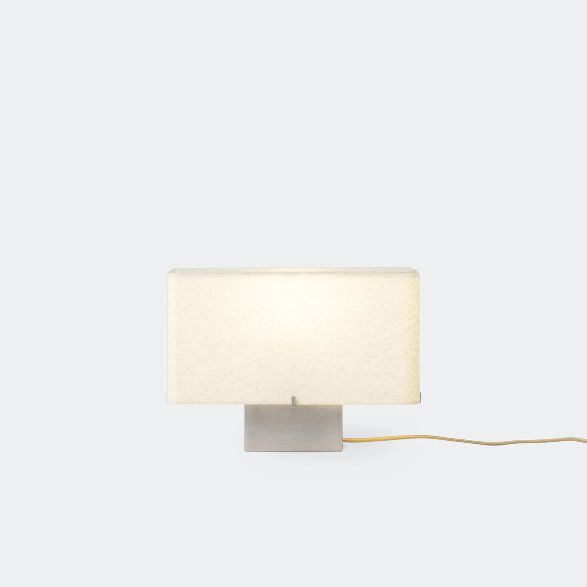 Audo Copenhagen Nonna Table Lamp Aluminium, H24 - KANSO#Size_Aluminium, H24