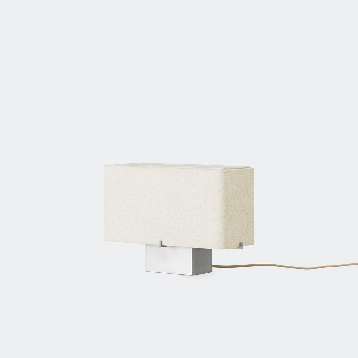 Audo Copenhagen Nonna Table Lamp Aluminium, H24 - KANSO#Size_Aluminium, H24