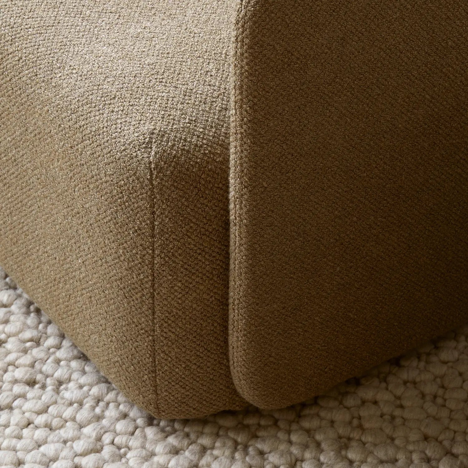 Audo Copenhagen Offset Sofa, 2 Seater Made To Order (12-14 Weeks) Audo Boucle #02 (Beige) - KANSO