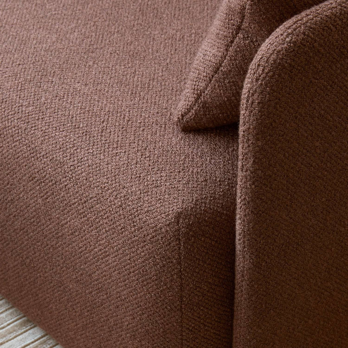 Audo Copenhagen Offset Sofa, 2 Seater Made To Order (12-14 Weeks) Audo Boucle #08 (Bordeaux) - KANSO