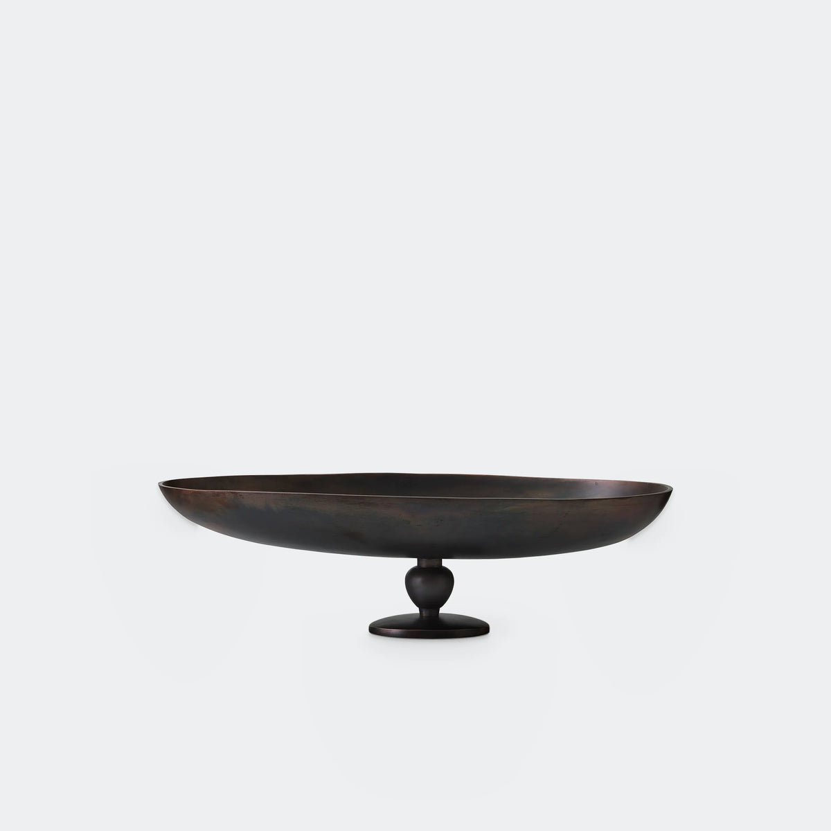Audo Copenhagen Pavot Centerpiece, bronzed aluminum, front - KANSO