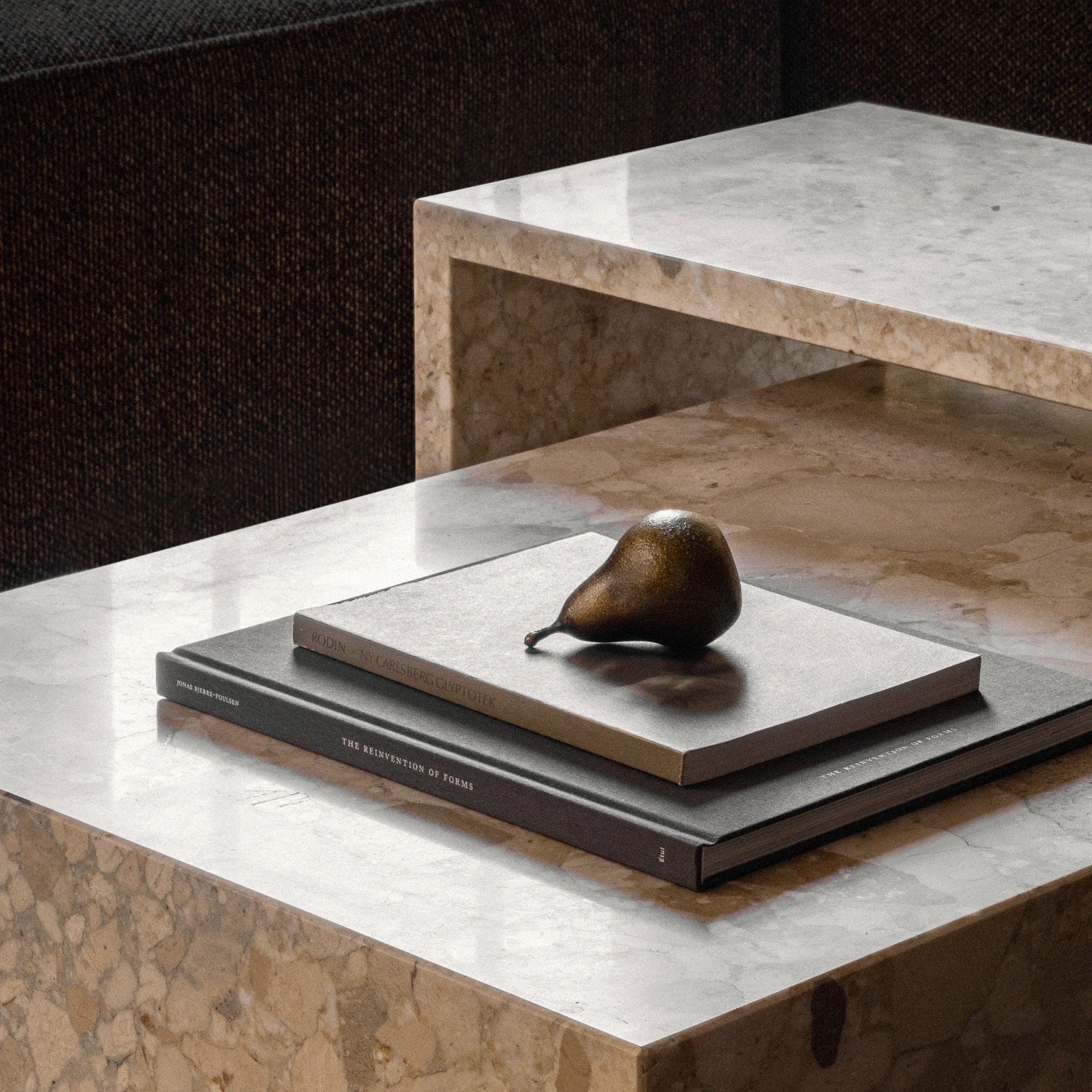 Audo Copenhagen Plinth Bridge Kunis Breccia - KANSO#Finish_Kunis Breccia