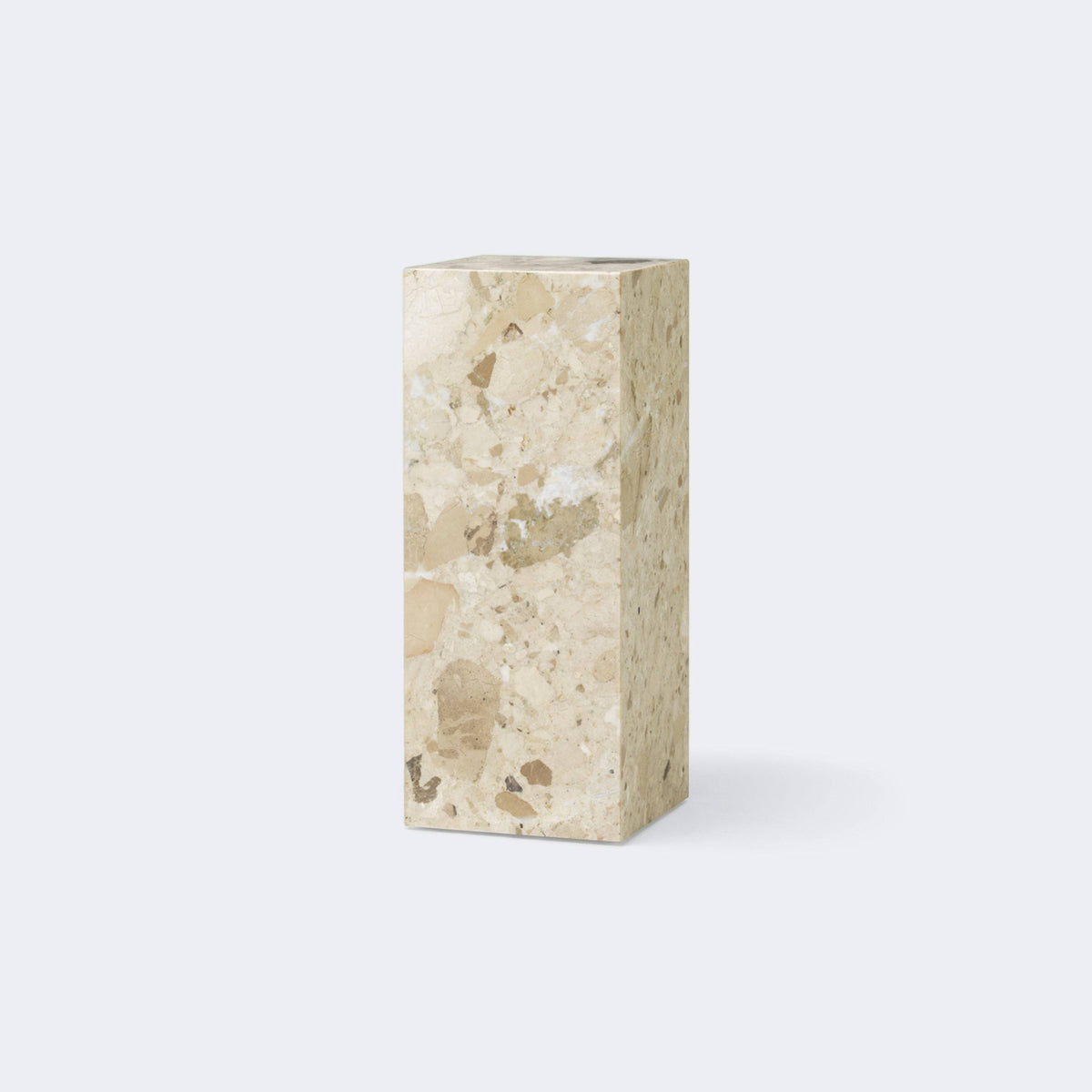 Audo Copenhagen Plinth Pedestal Kunis Breccia - KANSO#Finish_Kunis Breccia