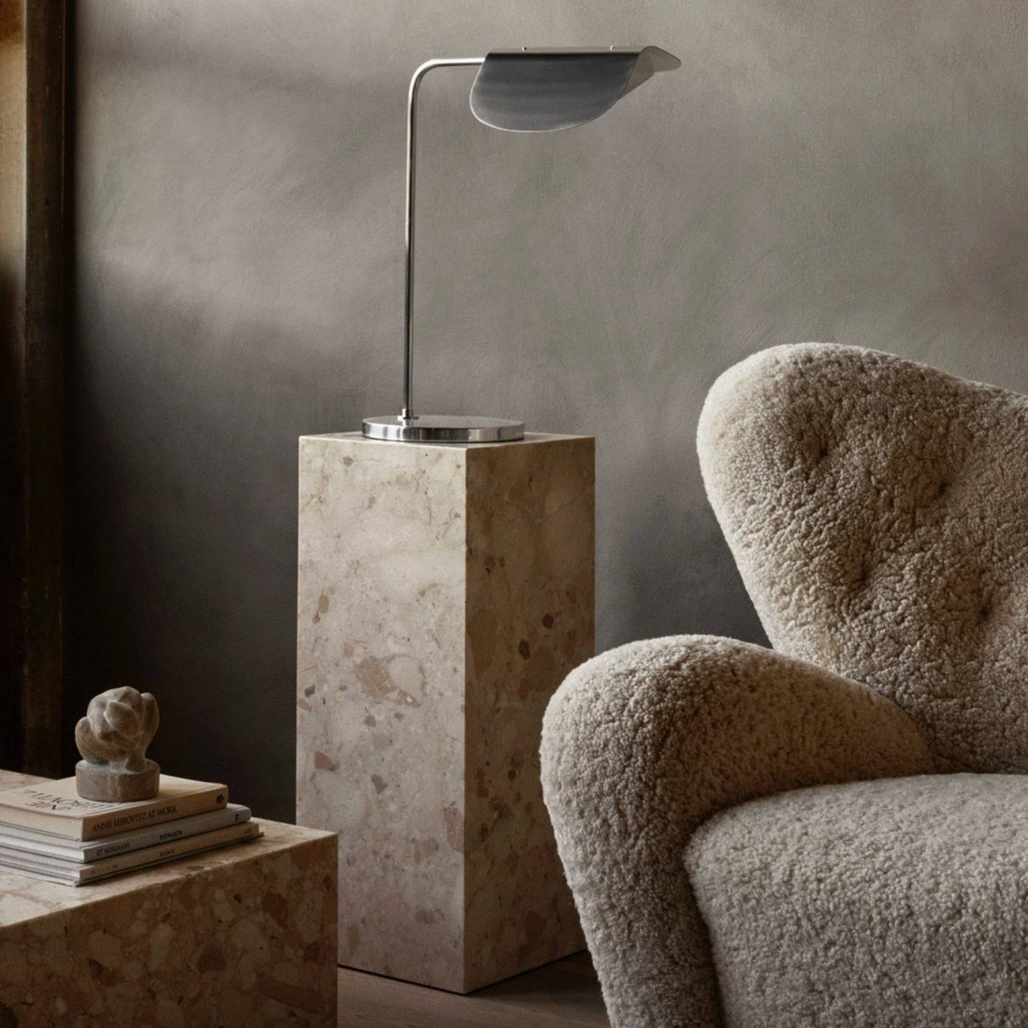 Audo Copenhagen Plinth Pedestal Kunis Breccia - KANSO#Finish_Kunis Breccia