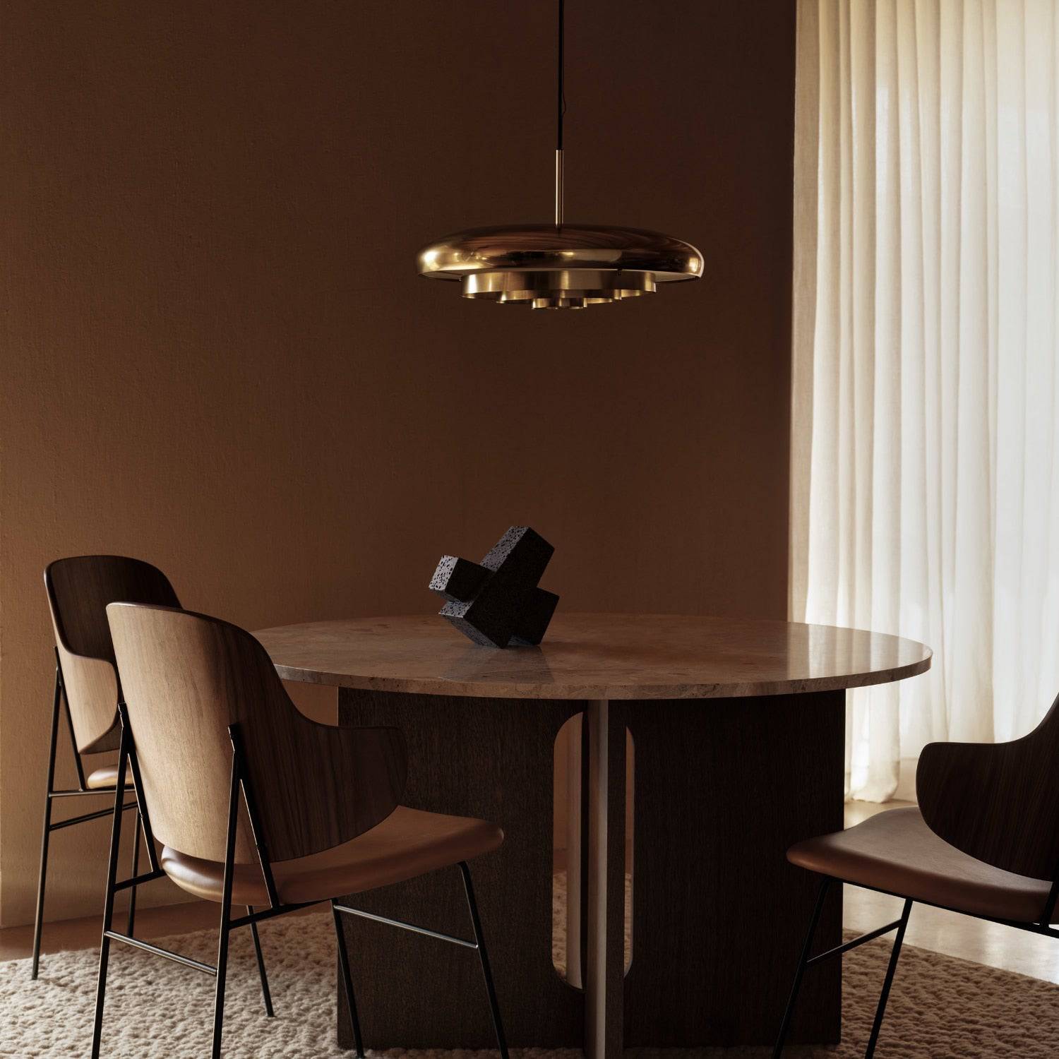 Audo Copenhagen Resonant Pendant, Brass - KANSO