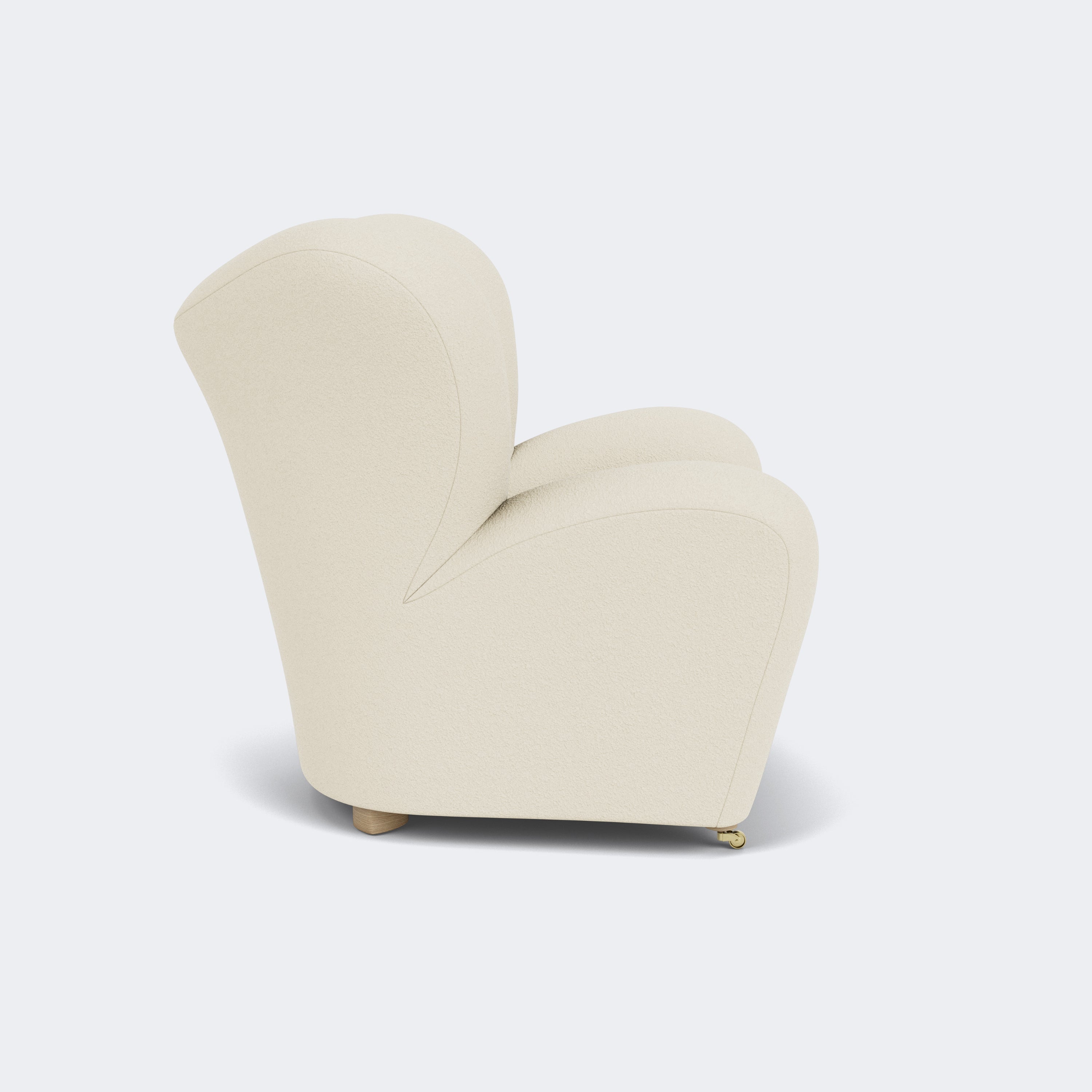 Audo Copenhagen The Tired Man Lounge Chair Natural Oak Baru 200 - KANSO