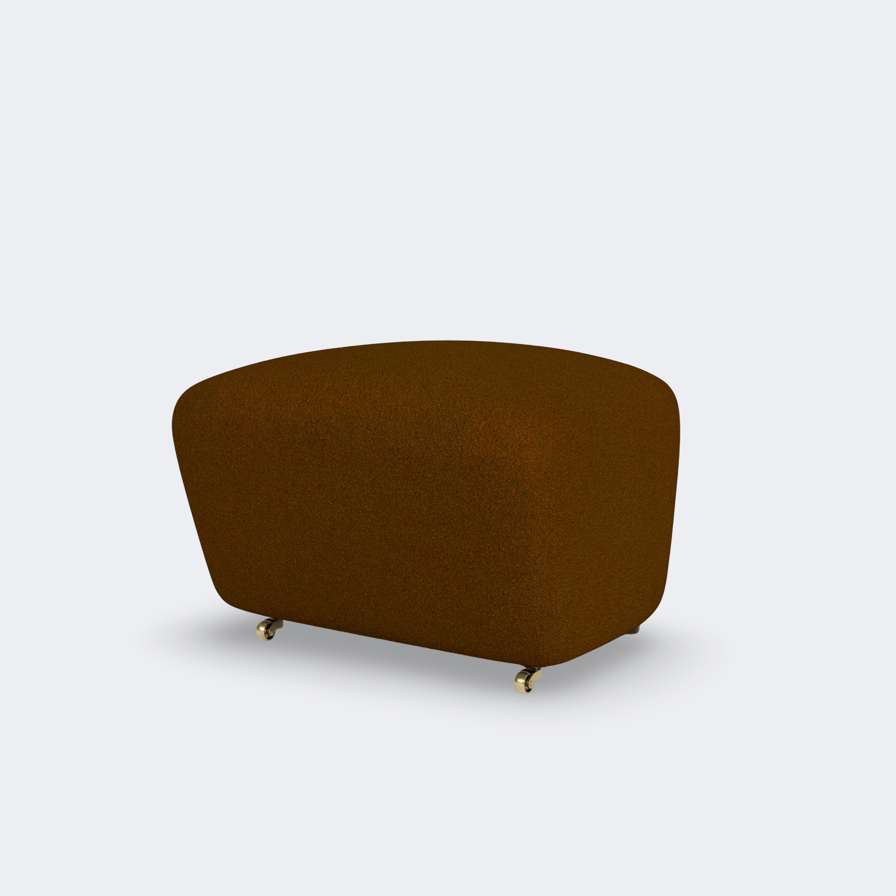 Audo Copenhagen The Tired Man Ottoman Smoked Oak Baru 450 - KANSO