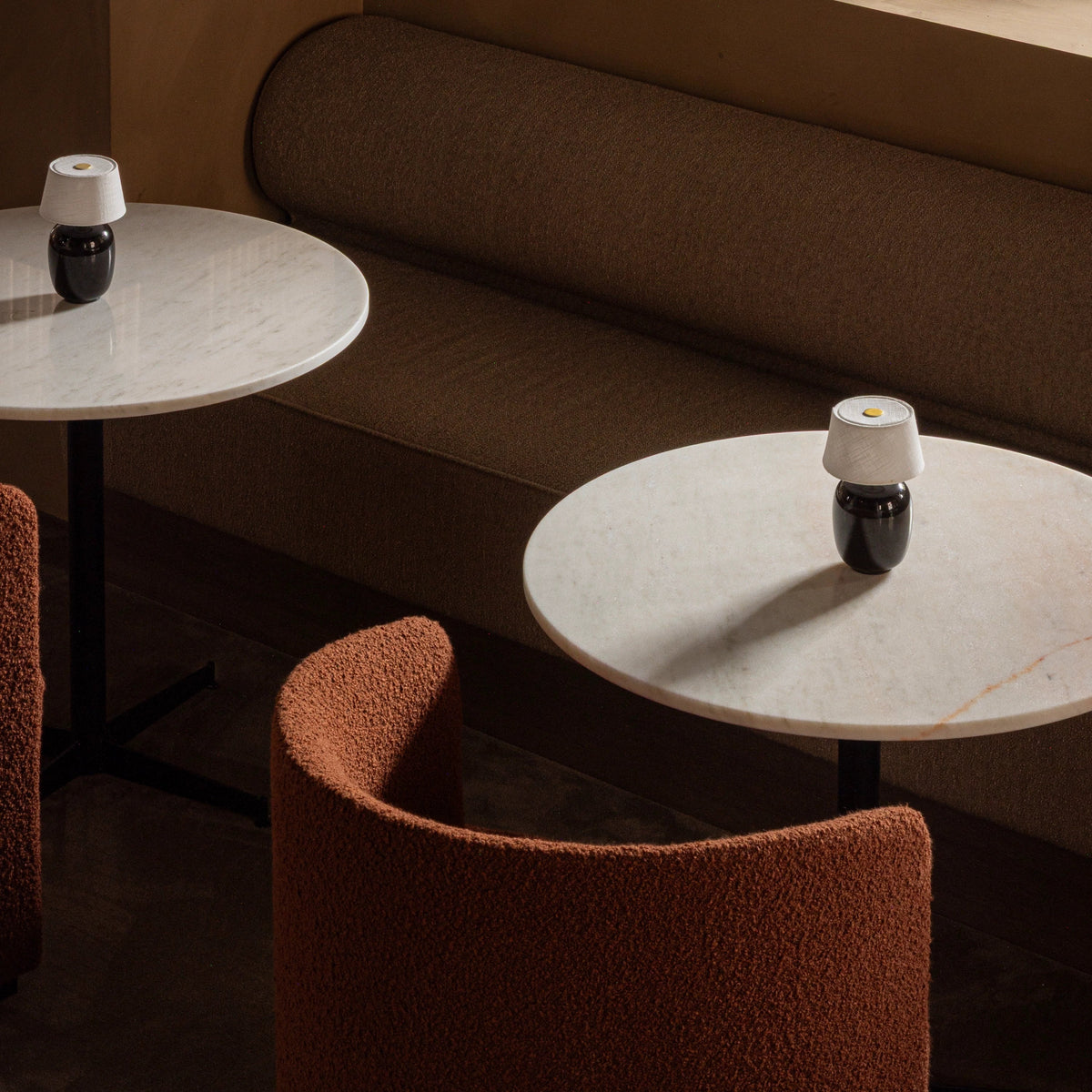 Audo Copenhagen Torso Table Lamp, Portable Black