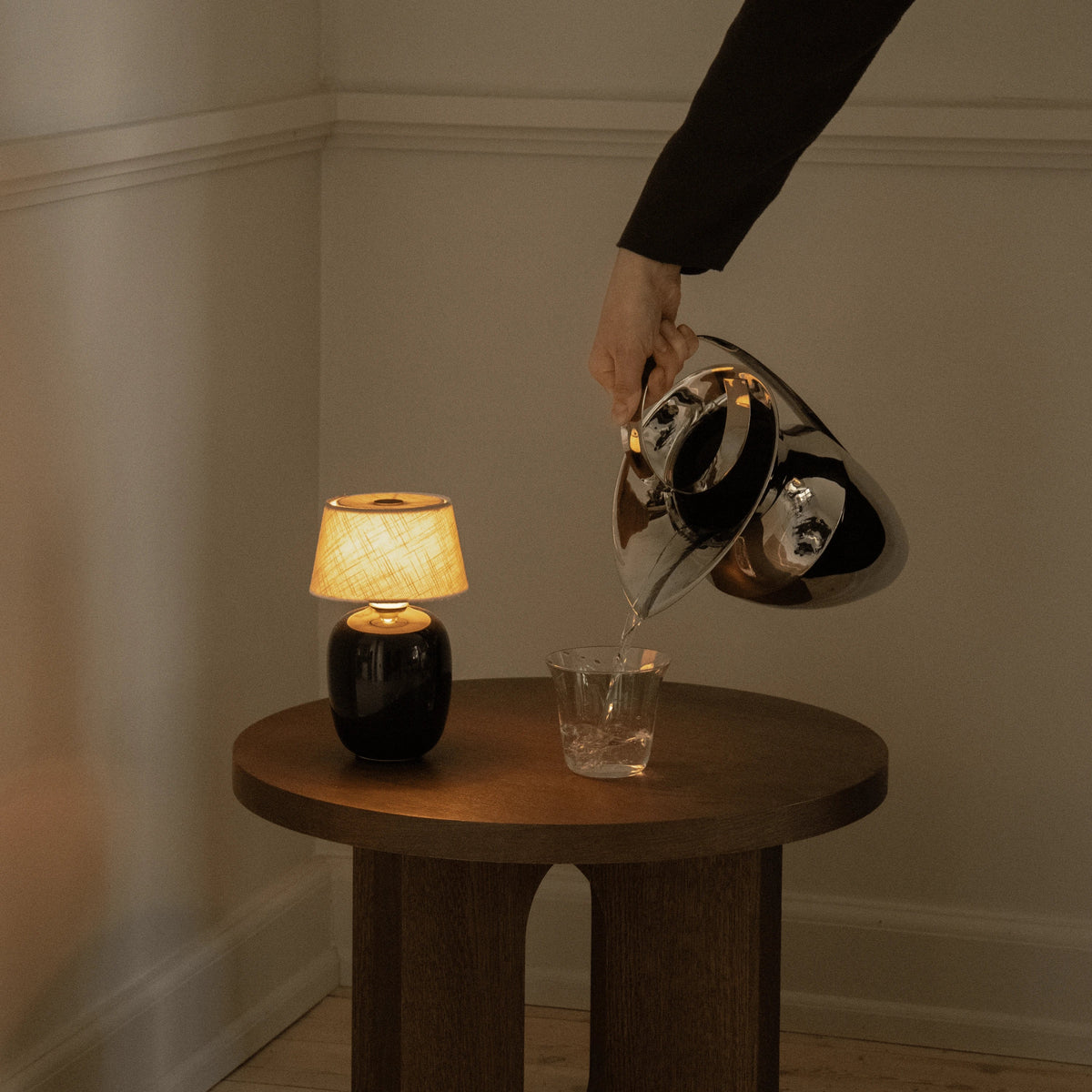 Audo Copenhagen Torso Table Lamp, Portable Black