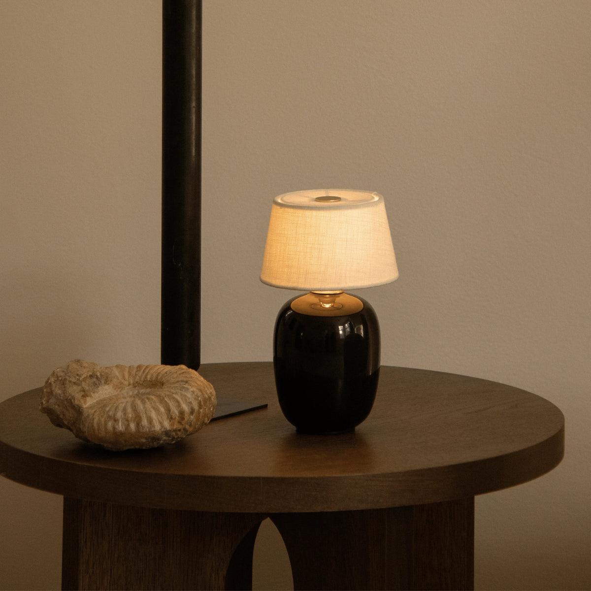 Audo Copenhagen Torso Table Lamp, Portable Black