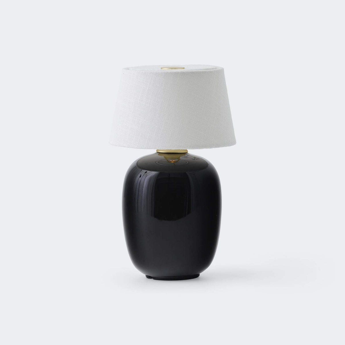 Audo Copenhagen Torso Table Lamp, Portable Black - KANSO#Color_Black