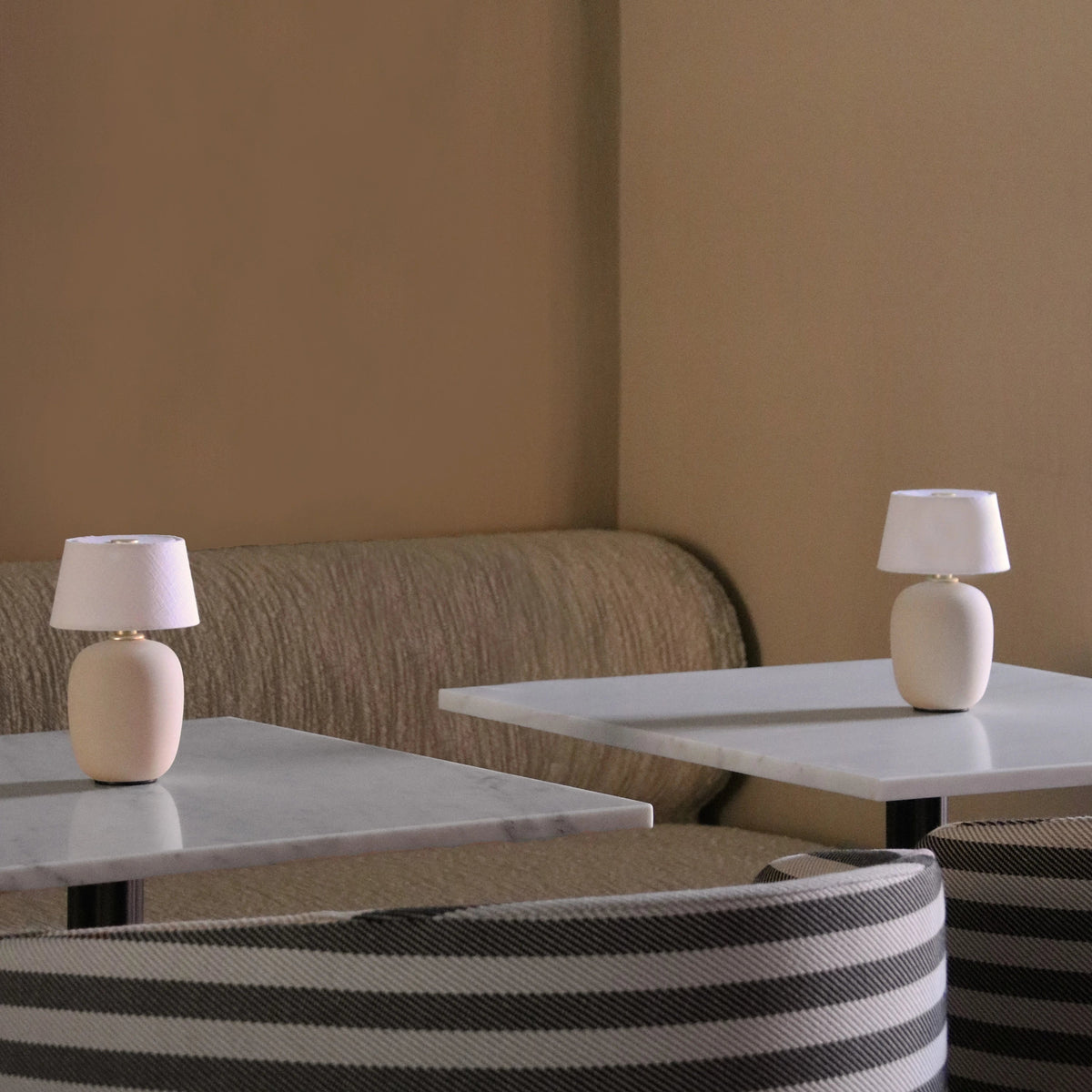 Audo Copenhagen Torso Table Lamp, Portable Sand - KANSO#Color_Sand