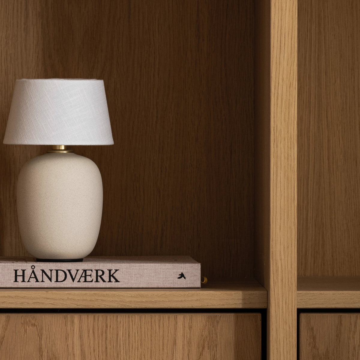 Audo Copenhagen Torso Table Lamp, Portable Sand - KANSO#Color_Sand