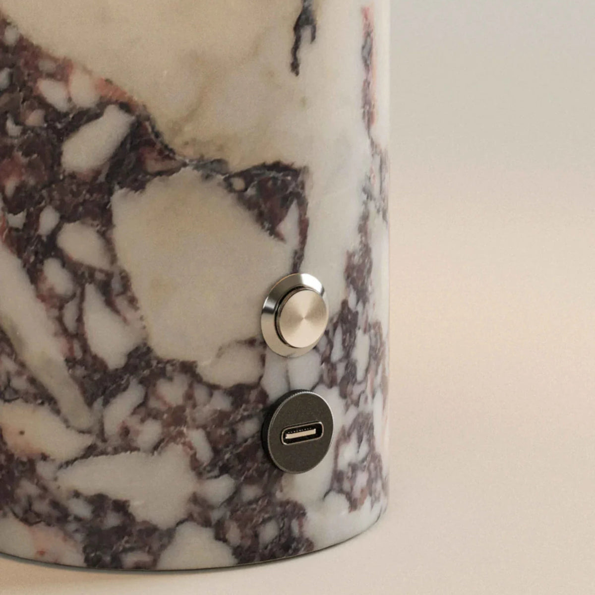 Blossholm Auríe Lamp Calacatta Viola Marble#Finish_Calacatta Viola Marble