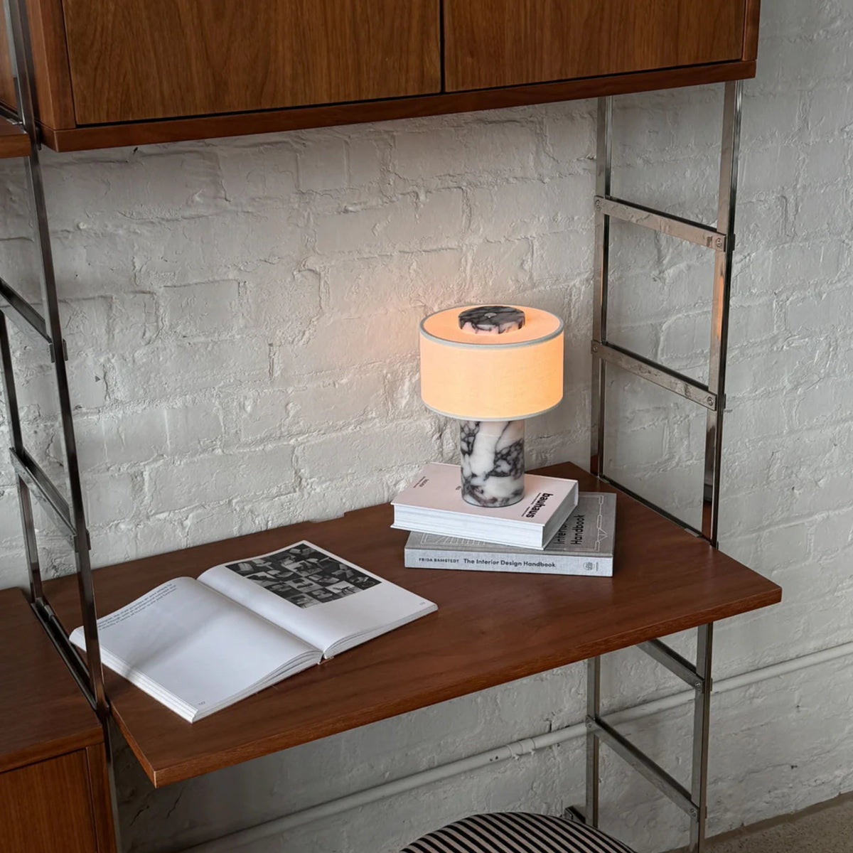 Blossholm Auríe Lamp Calacatta Viola Marble#Finish_Calacatta Viola Marble