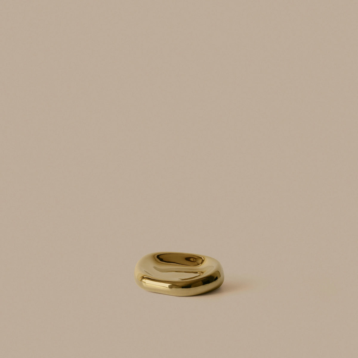 ferm Living Bellure Bowl, Brass Finish - KANSO#Color_Brass Finish