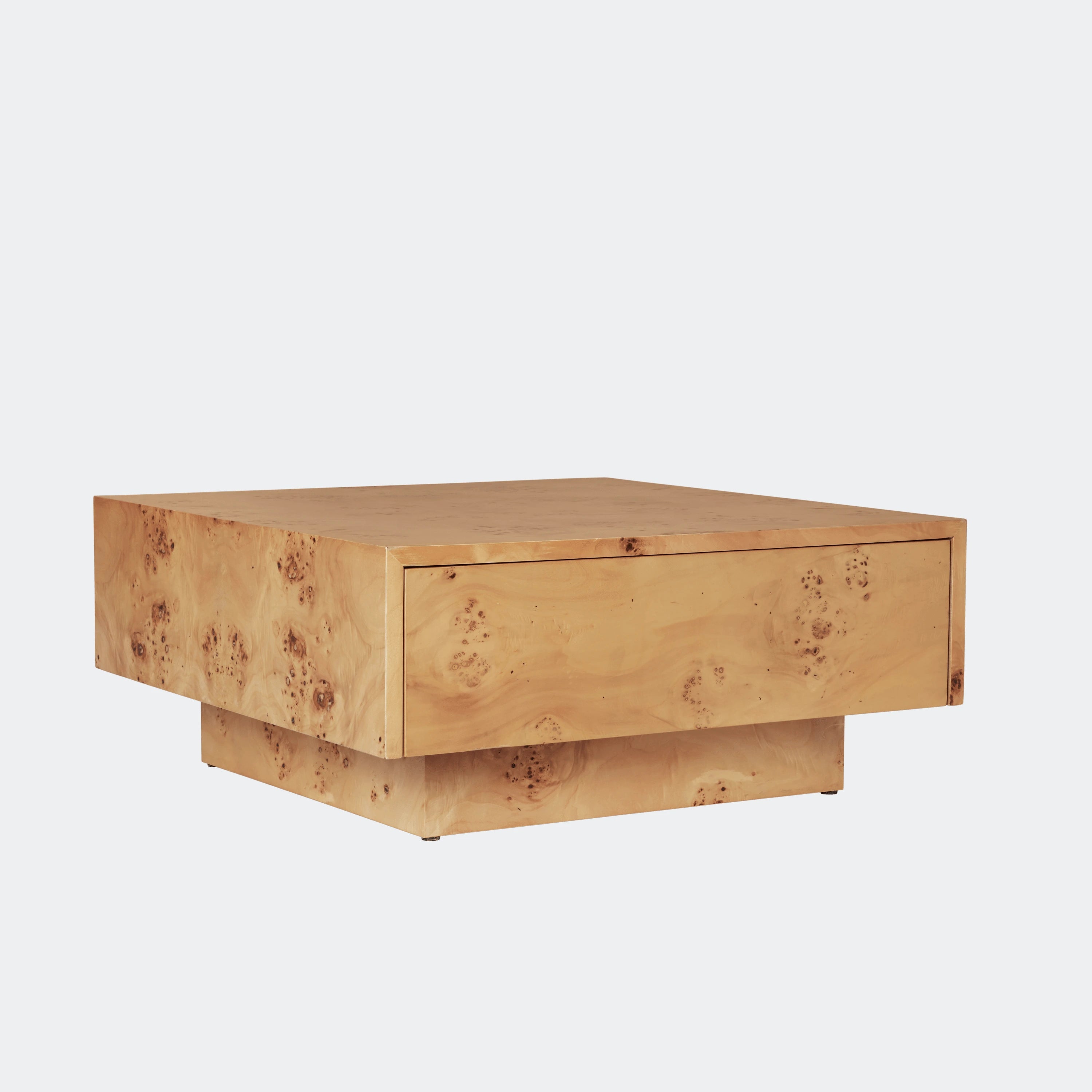Ferm Living Burl Storage Coffee Table Natural - KANSO