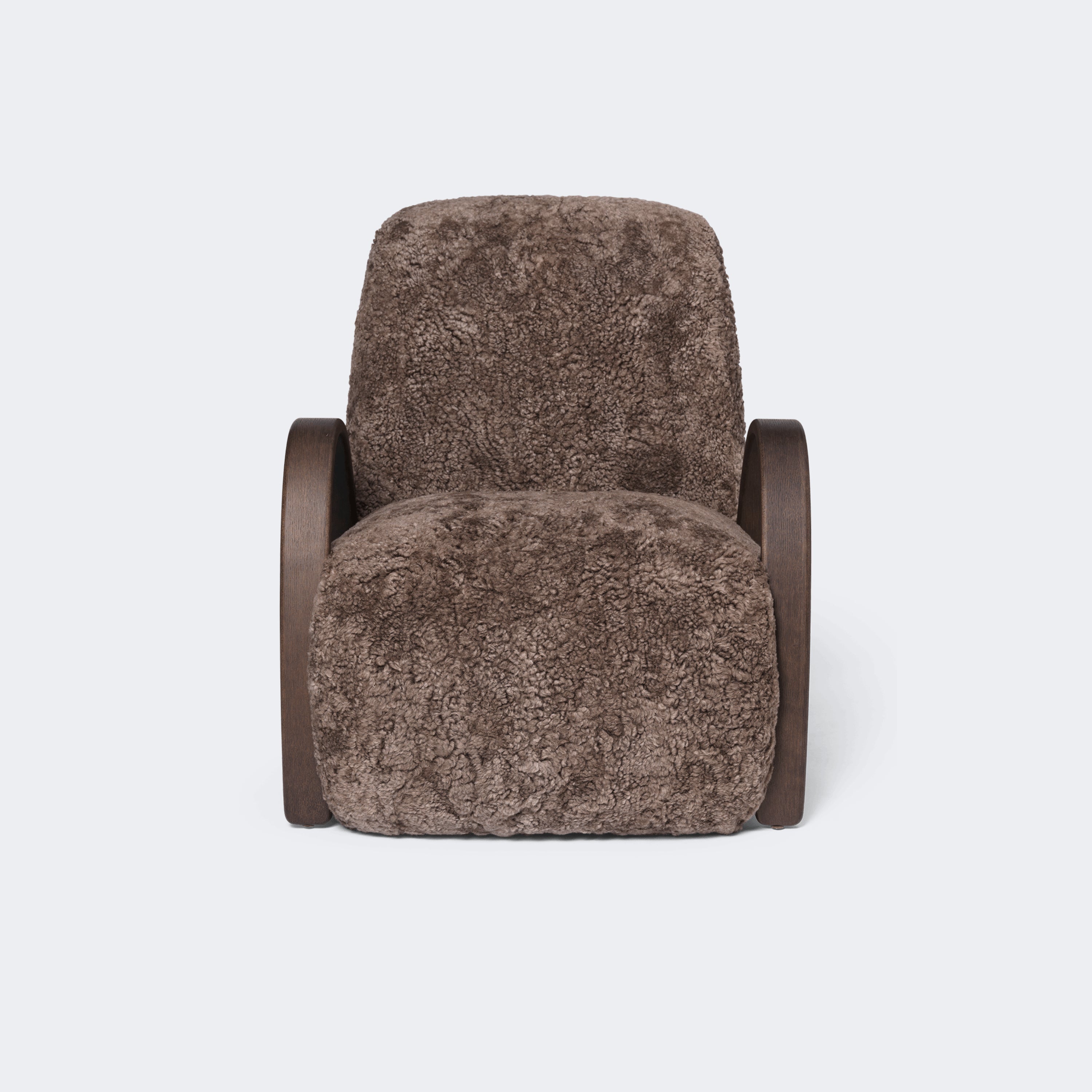 Ferm Living Buur Lounge Chair Sheepskin - Sahara - KANSO