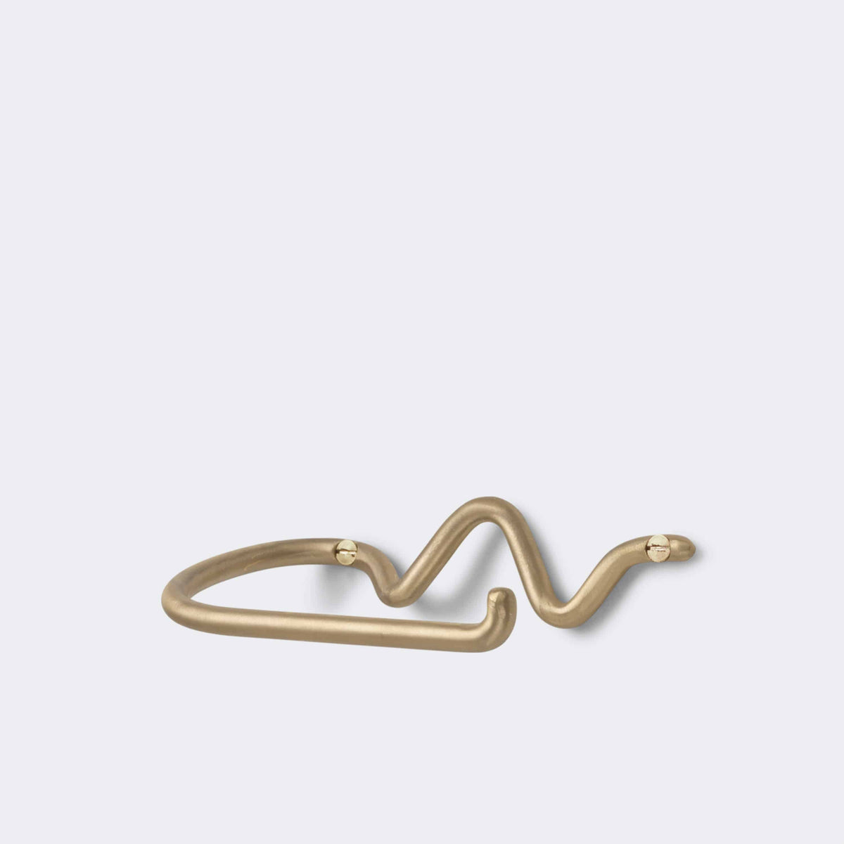 Ferm Living Curvature Toilet Paper Holder, Brass