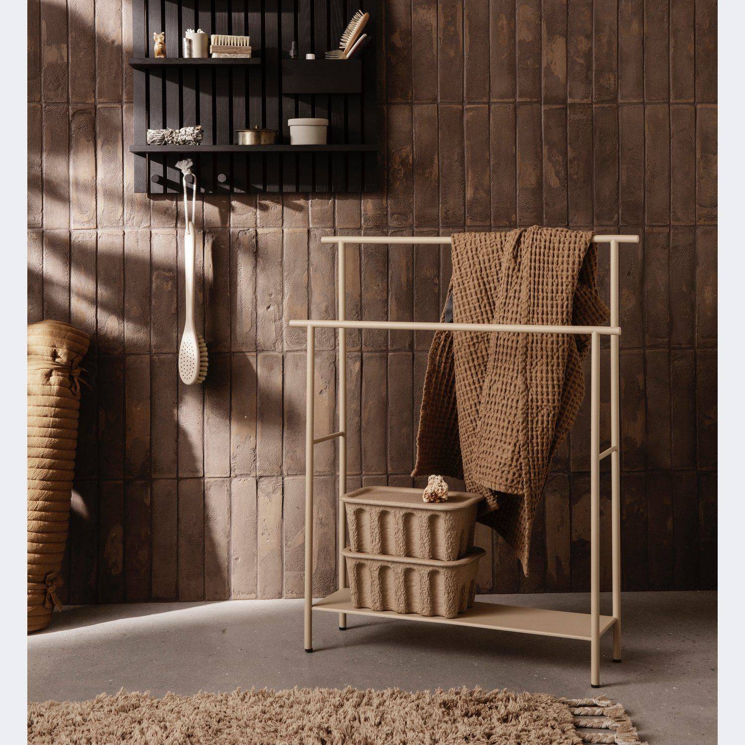 Ferm Living Dora Towel Stand Cashmere - KANSO#Color_Cashmere