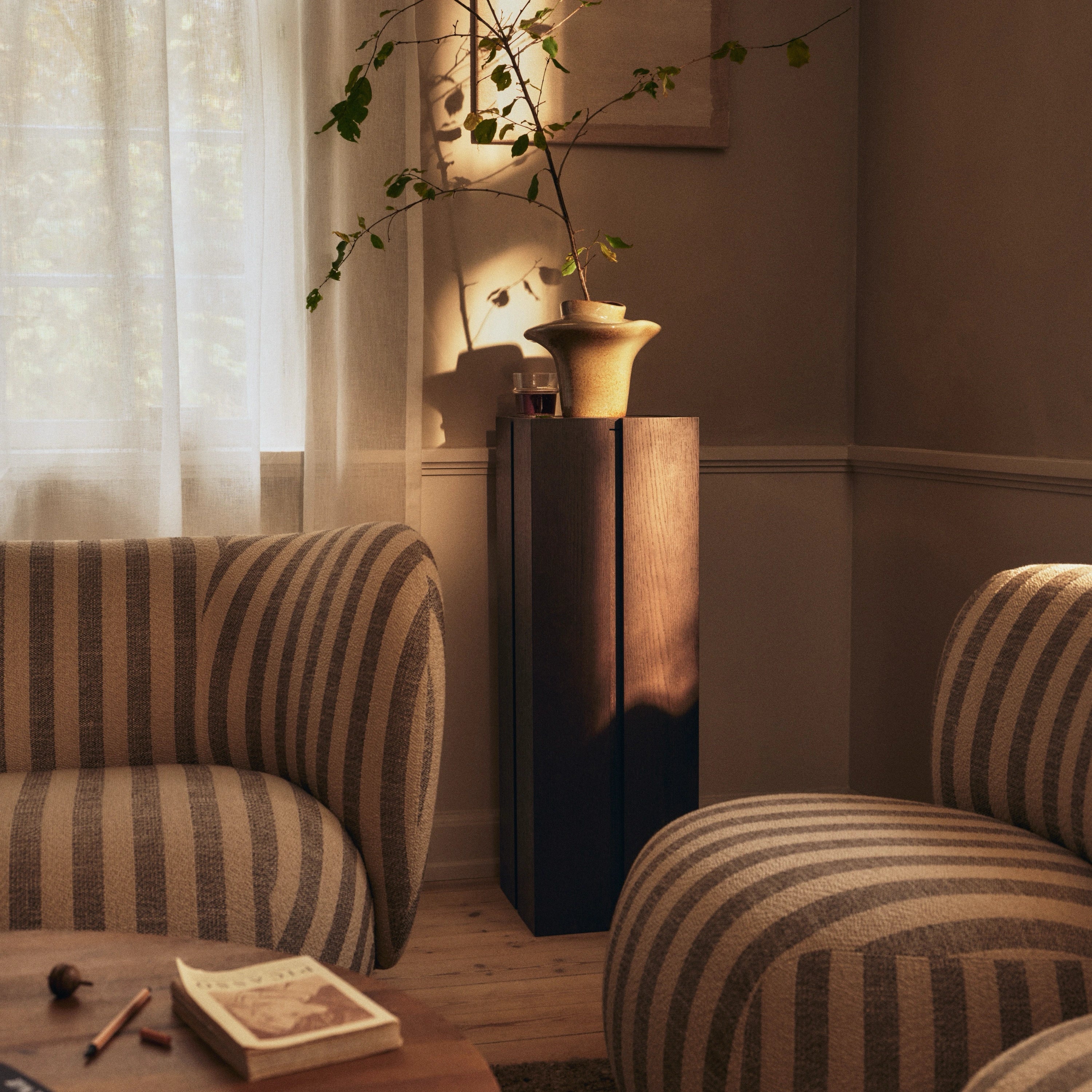 Ferm Living Evio Vase Elm Green Large