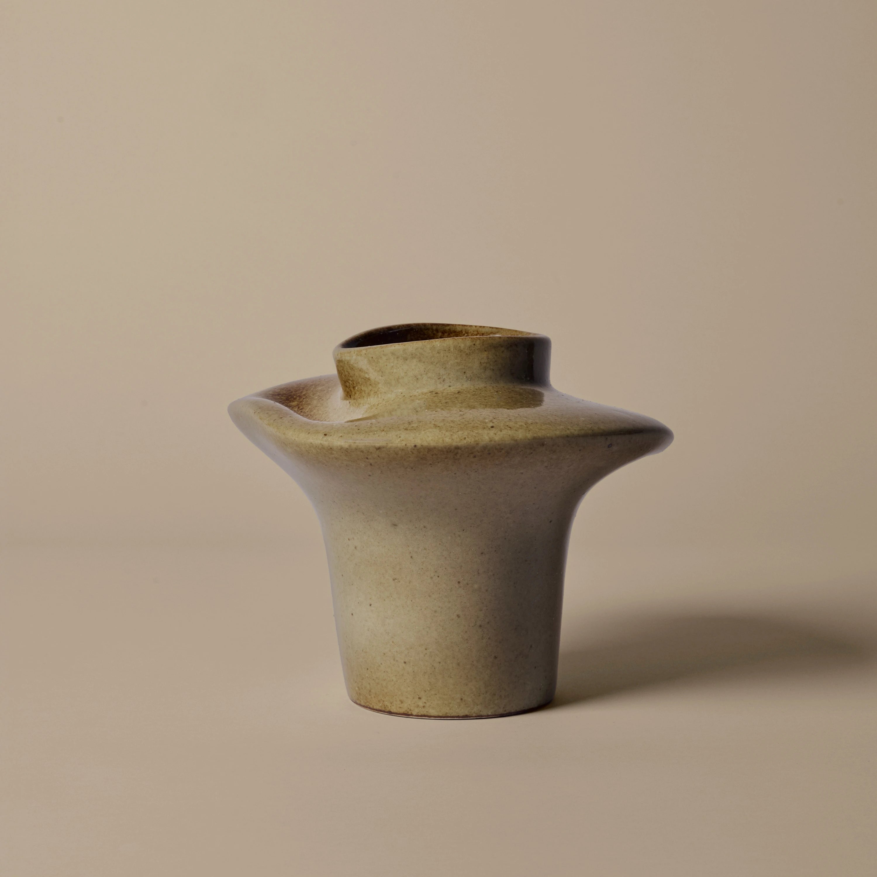 Ferm Living Evio Vase Elm Green Small