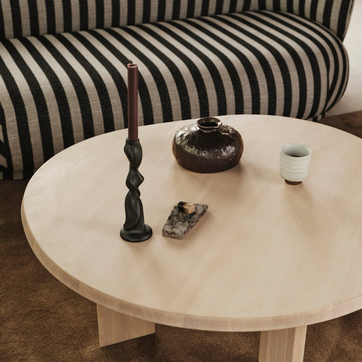 Ferm Living Gale Candle Holder Large#Size_Large